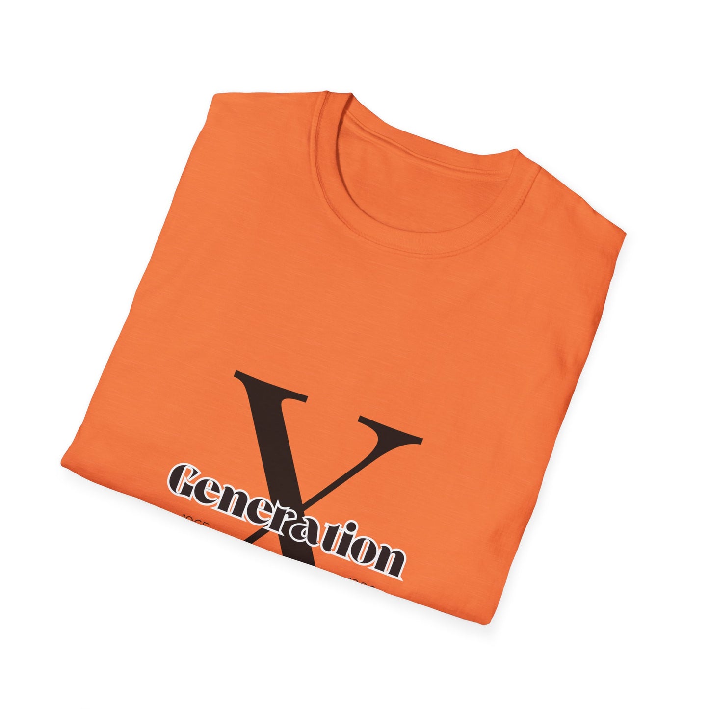 Generation X Unisex Softstyle T-Shirt