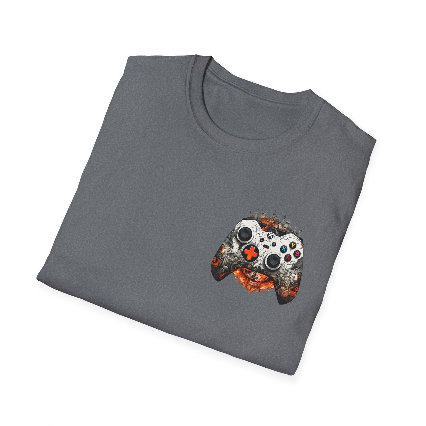 Unleash Your Inner Gamer with Our “Play Hard” Unisex Softstyle T-Shirt