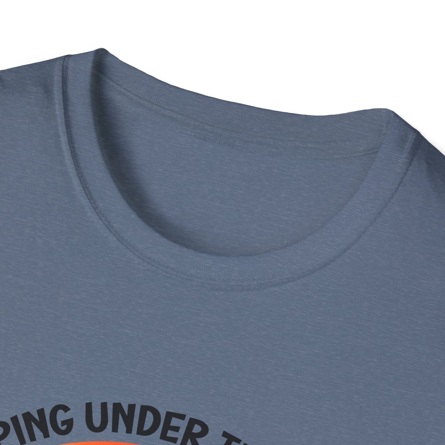 “Camping Under the Stars” Unisex Softstyle T-Shirt