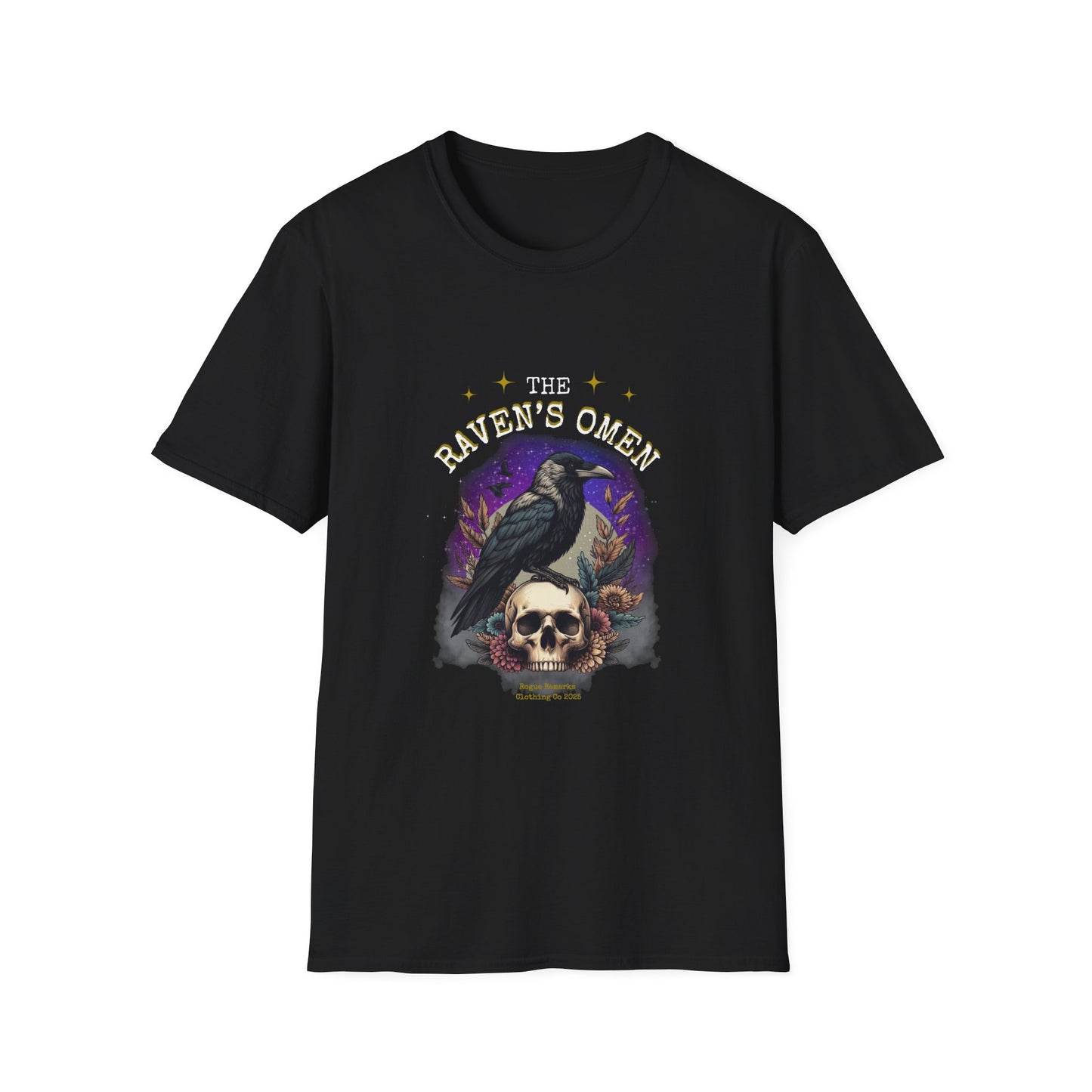 The Raven's Omen Unisex Softstyle T-Shirt