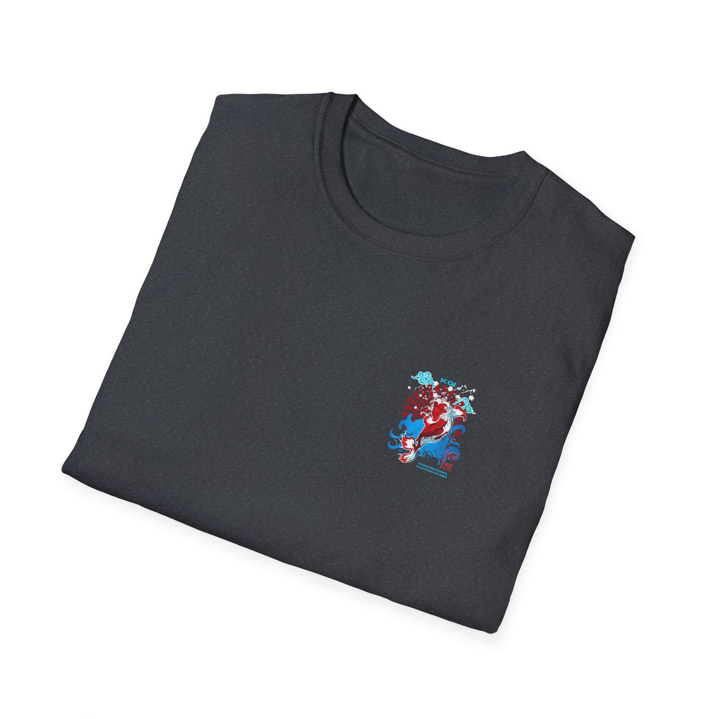 Koi Unisex Softstyle T-Shirt - Japanese Theme