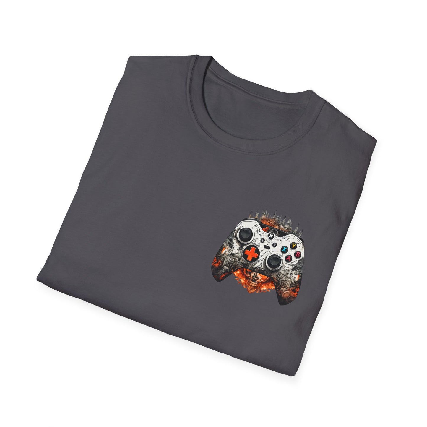 Unleash Your Inner Gamer with Our “Play Hard” Unisex Softstyle T-Shirt