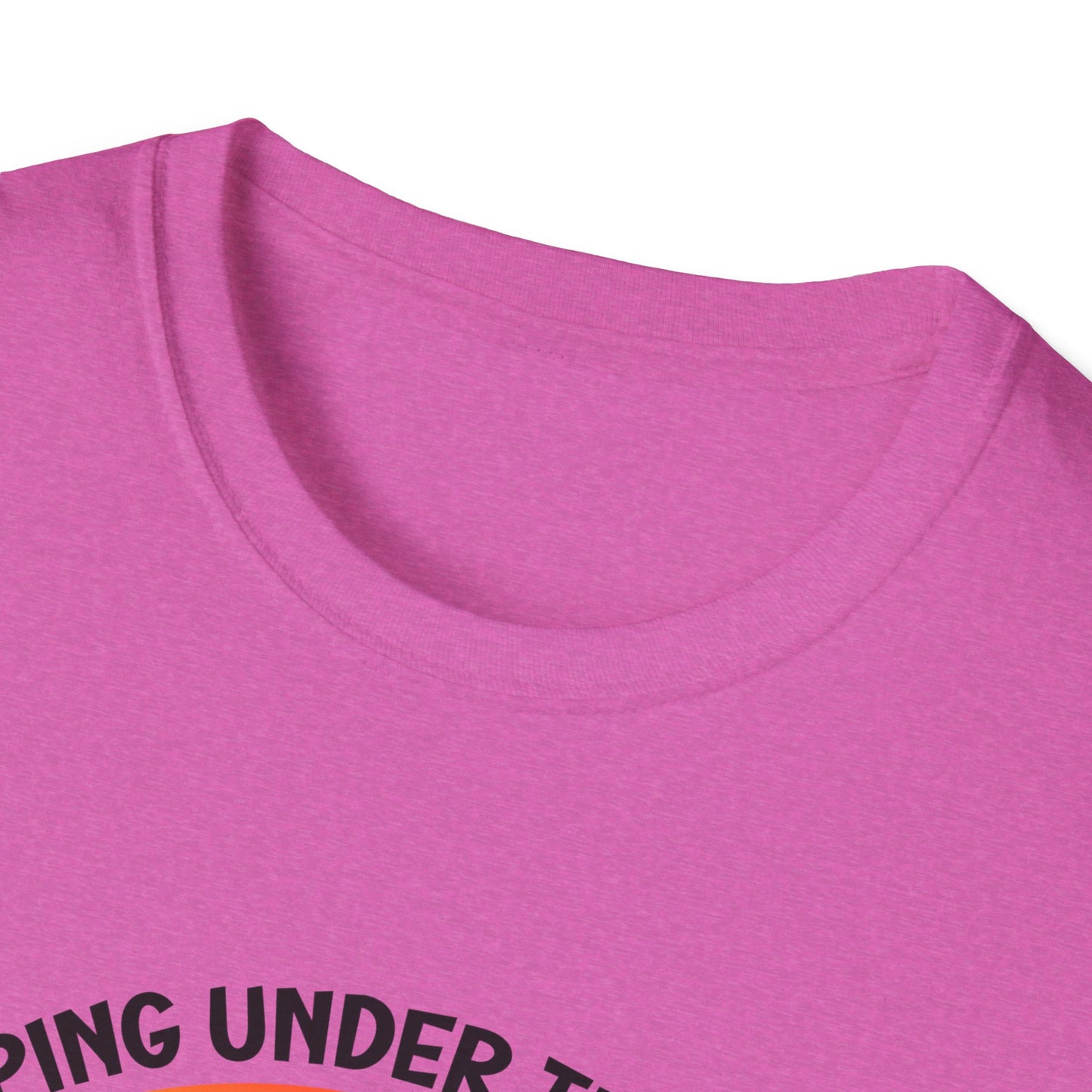 “Camping Under the Stars” Unisex Softstyle T-Shirt