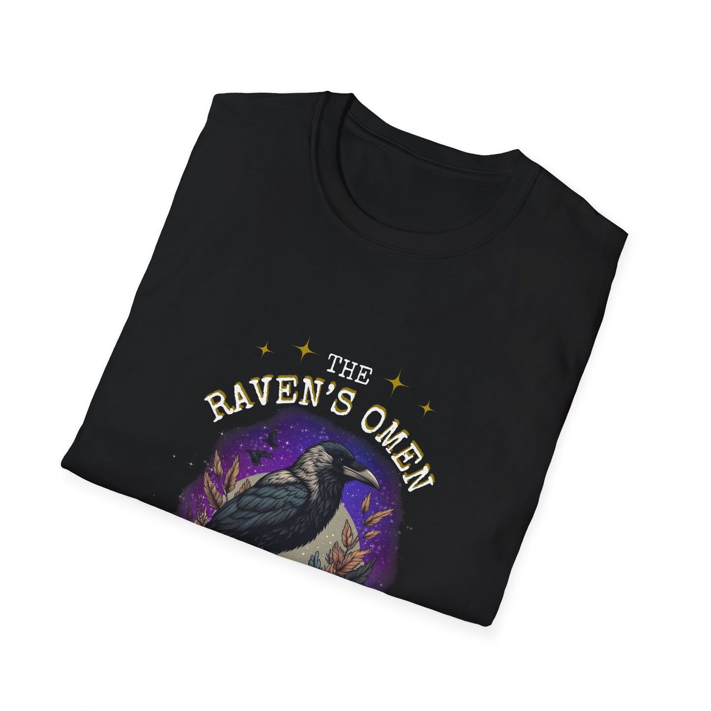 The Raven's Omen Unisex Softstyle T-Shirt