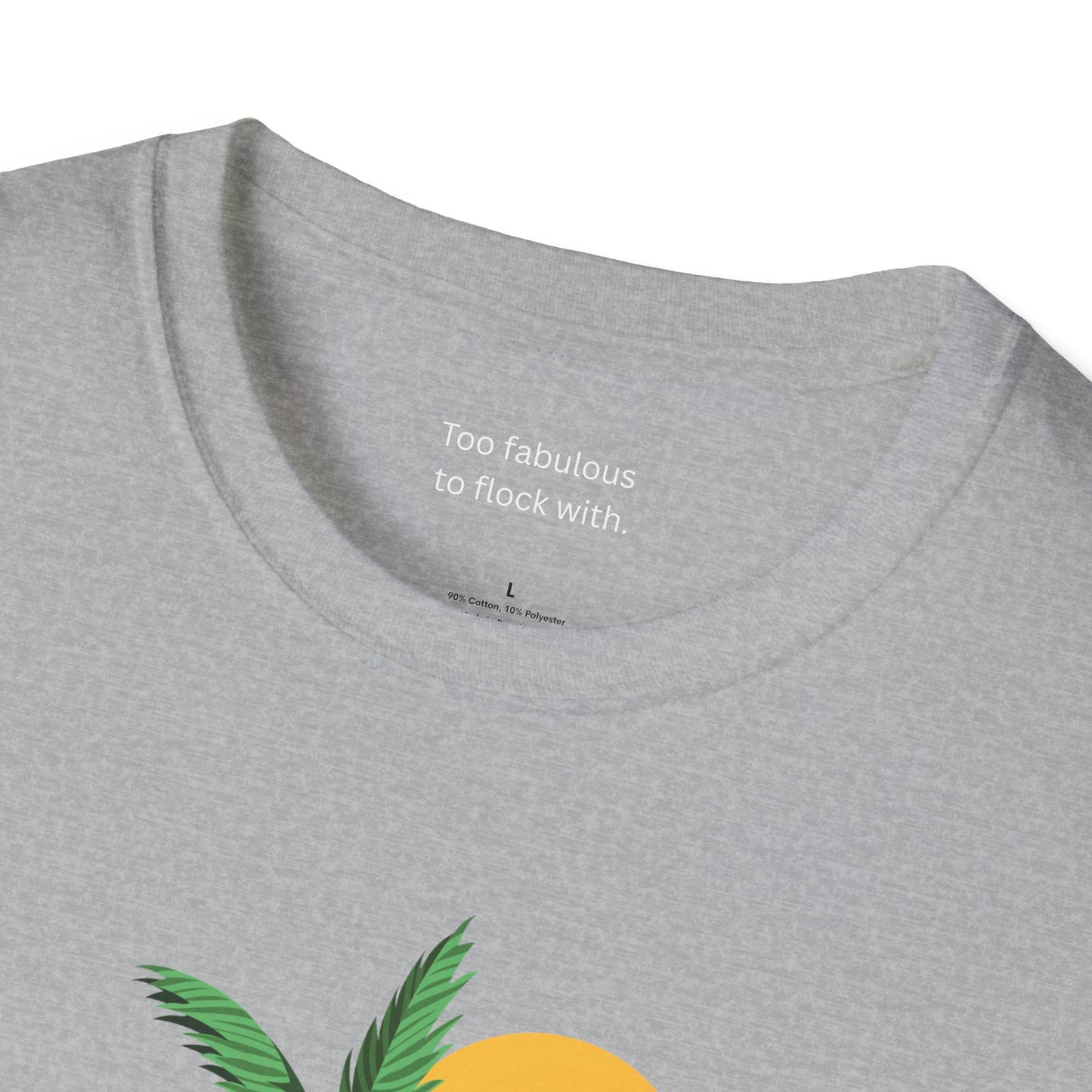 Aloha Summer – Where Sass Meets Sunshine Unisex Softstyle T-Shirt