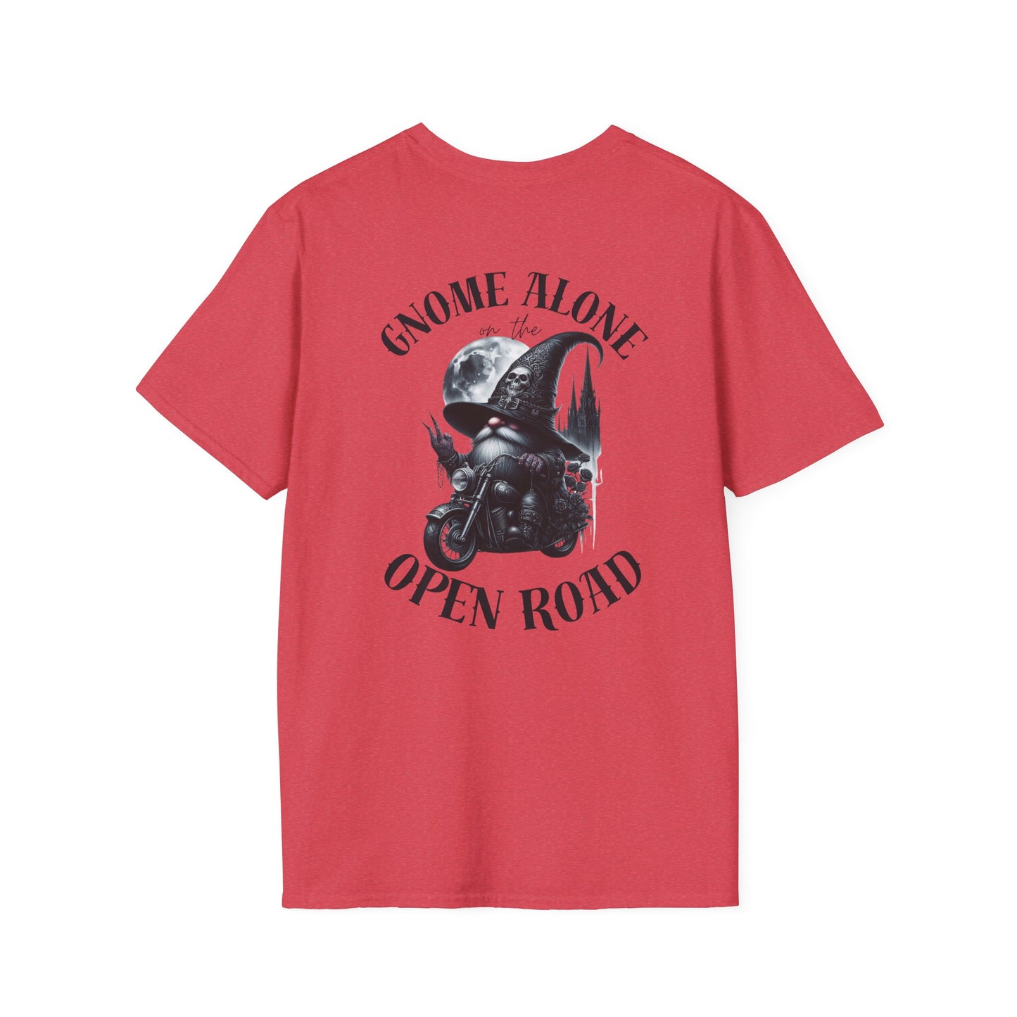 Gnome Alone on the Open Road Unisex Softstyle T-Shirt