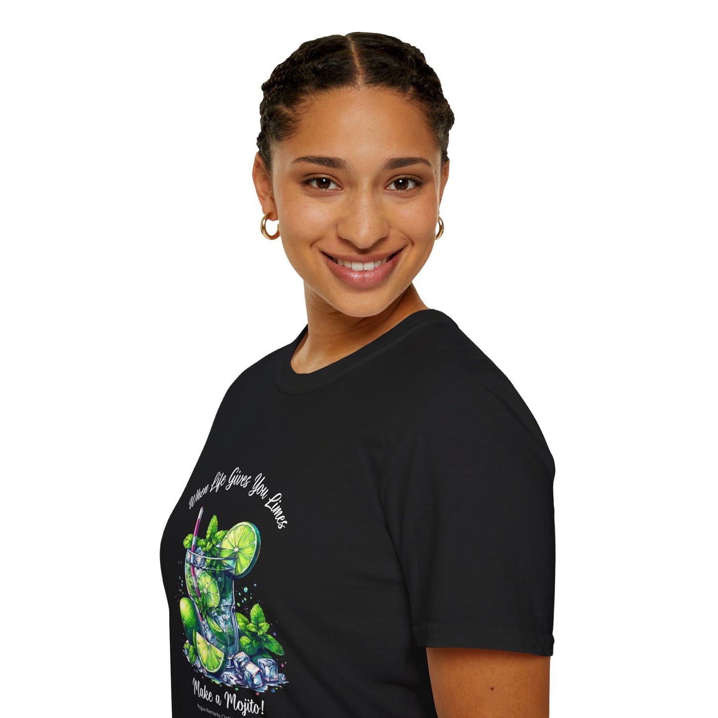 When Life Gives You Limes… Make a Mojito! Unisex Softstyle T-Shirt
