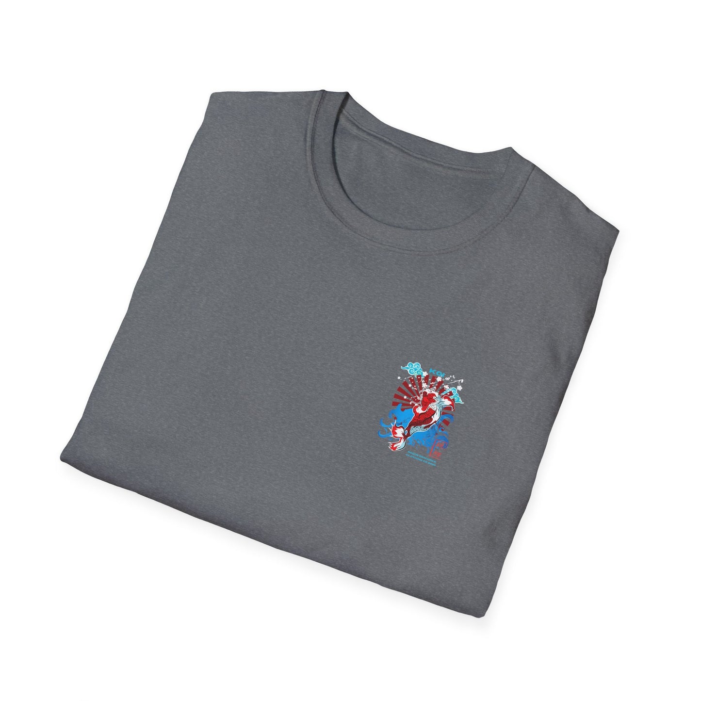 Koi Unisex Softstyle T-Shirt - Japanese Theme