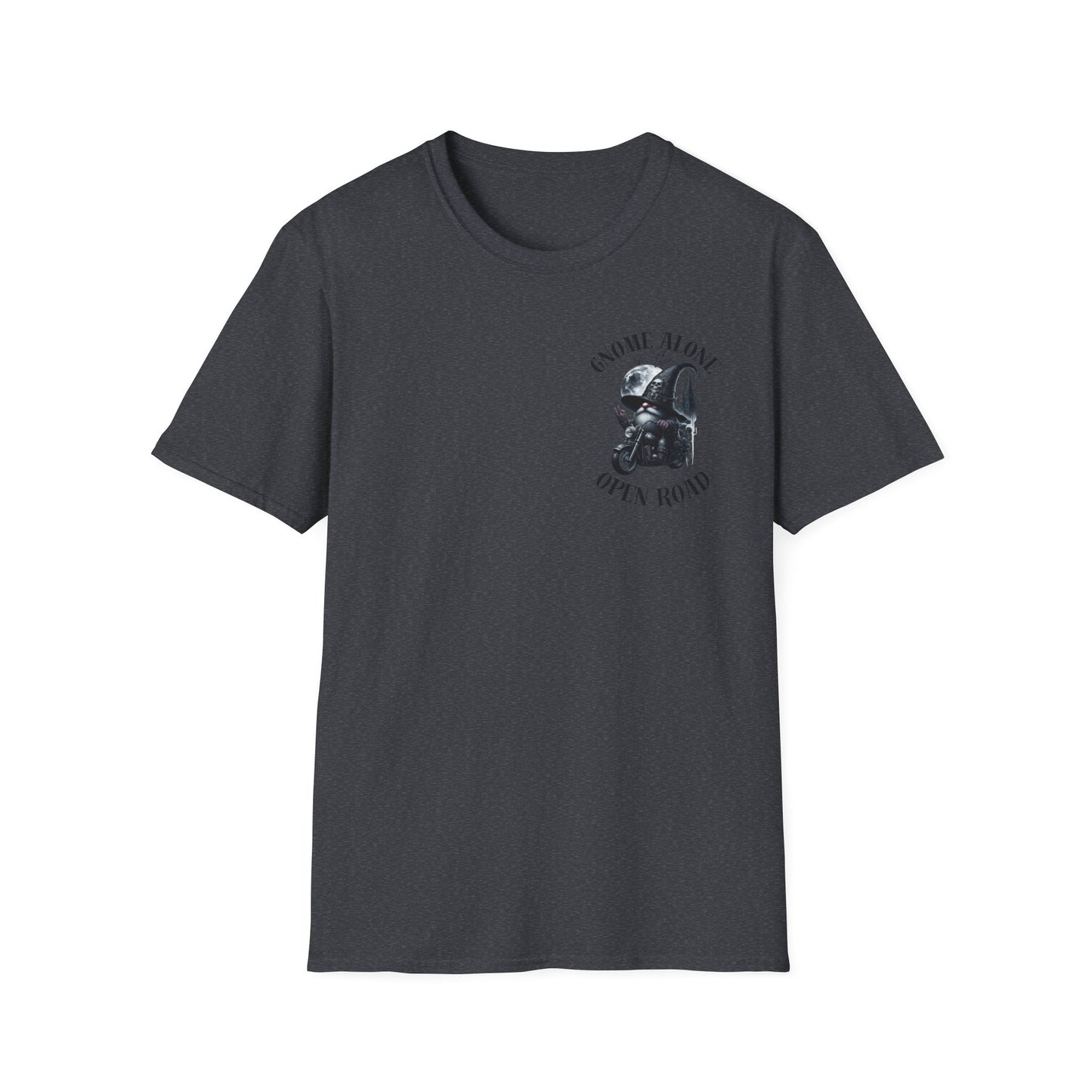Gnome Alone on the Open Road Unisex Softstyle T-Shirt