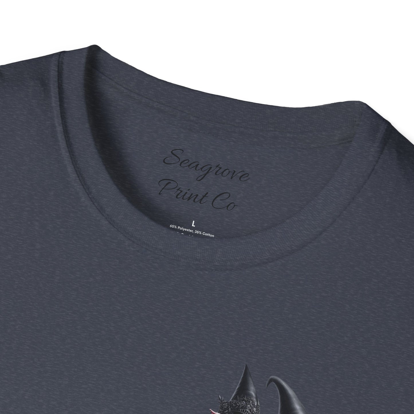 “Gothic Vibes, Midnight Rides” Unisex Softstyle T-Shirt