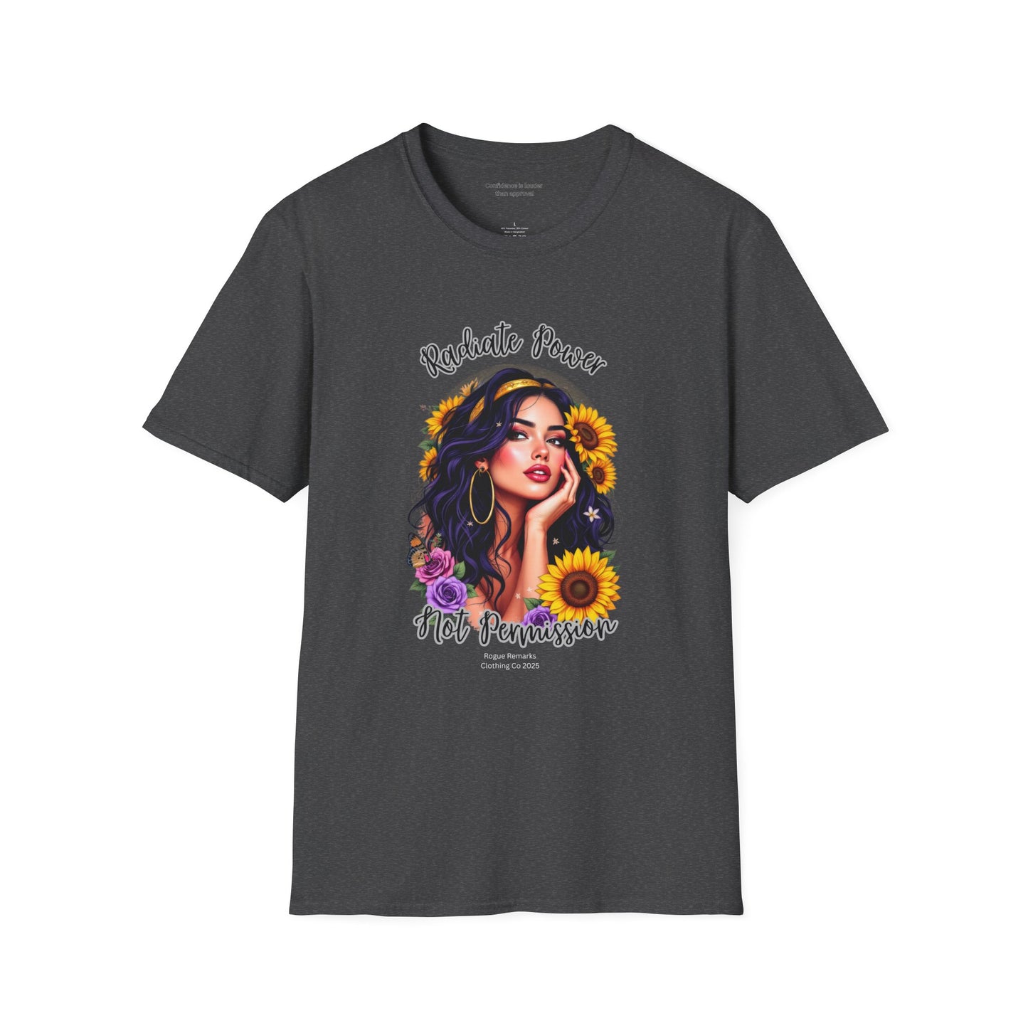 Radiate Power, Not Permission Unisex Softstyle T-Shirt
