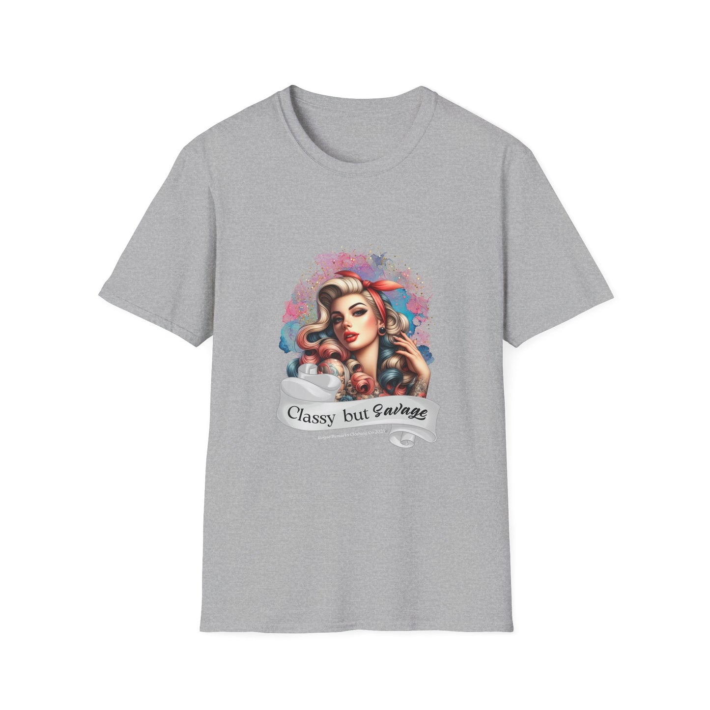 Classy but Savage Unisex Softstyle T-Shirt