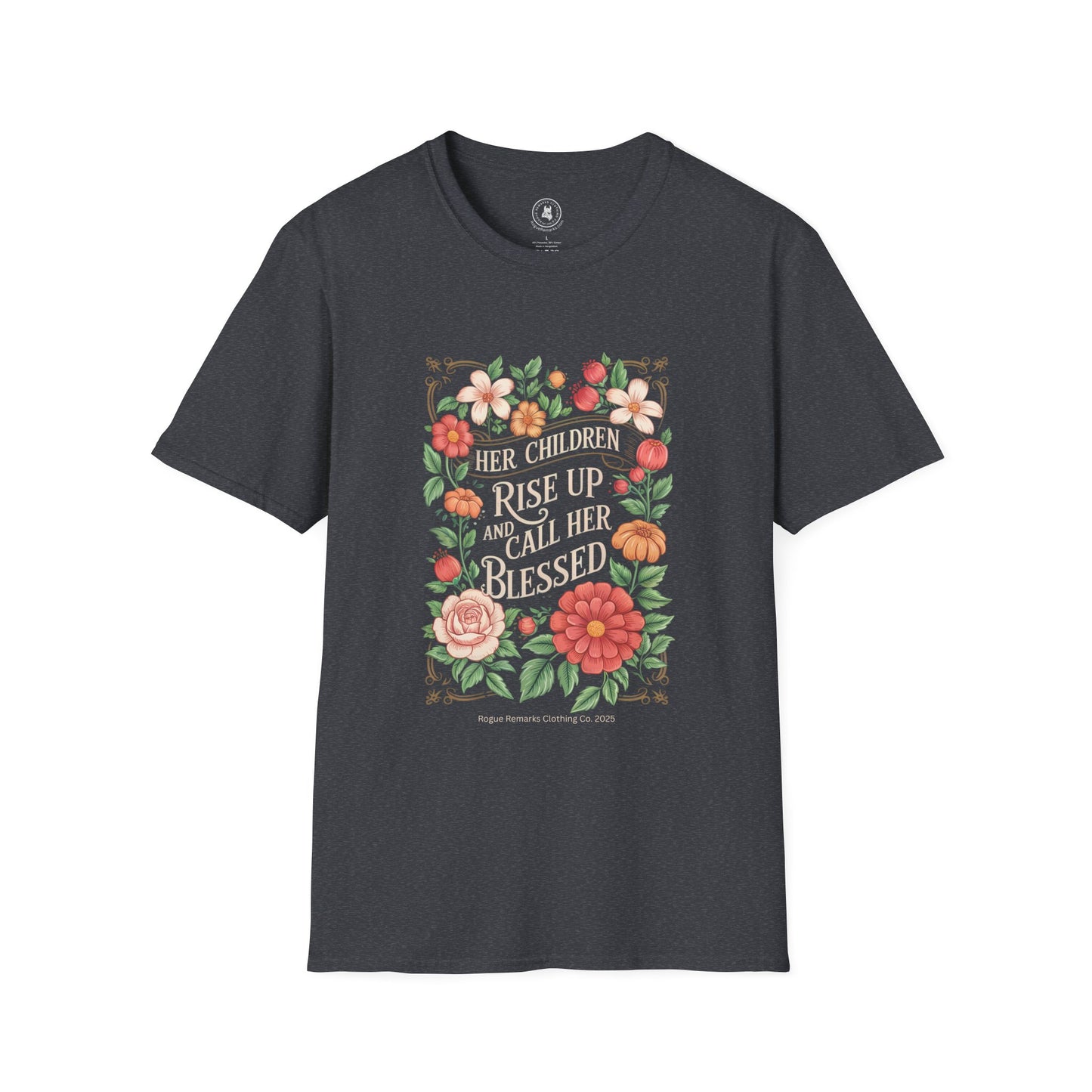 Her Children Call Her Blessed Tee – Legacy Bloom Edition Unisex T-Shirt