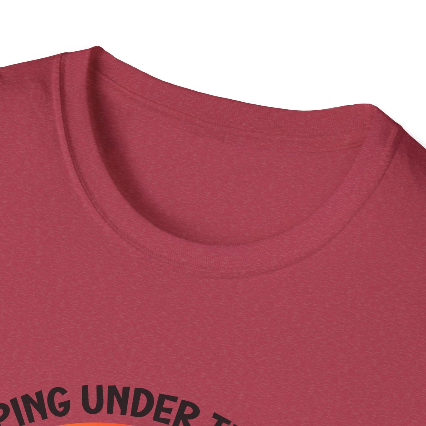 “Camping Under the Stars” Unisex Softstyle T-Shirt