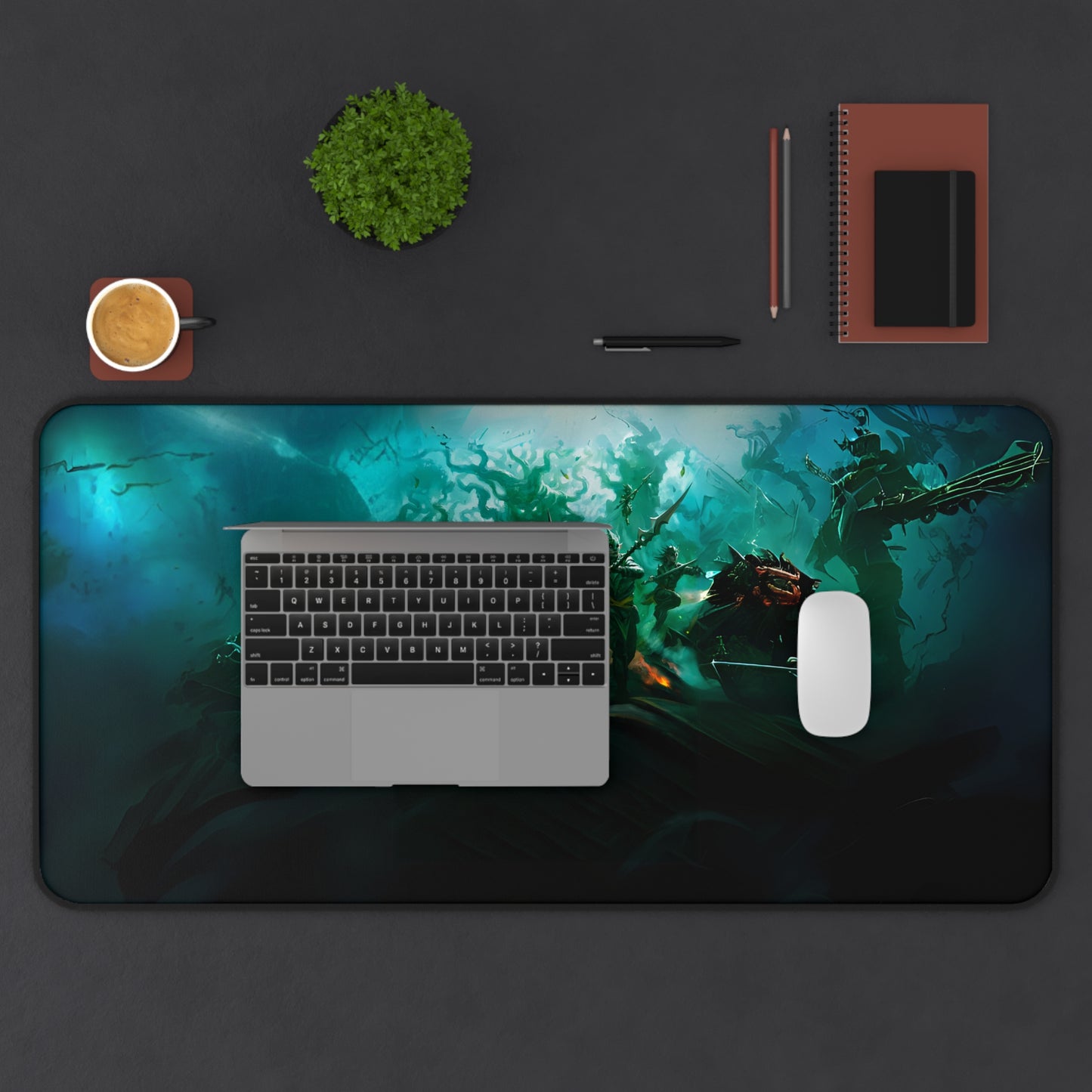 Tide of the Deep Gaming Desk Mat
