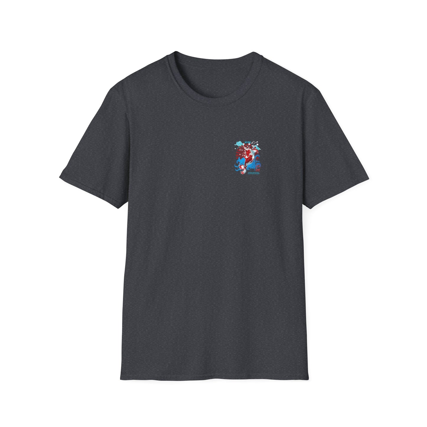 Koi Unisex Softstyle T-Shirt - Japanese Theme