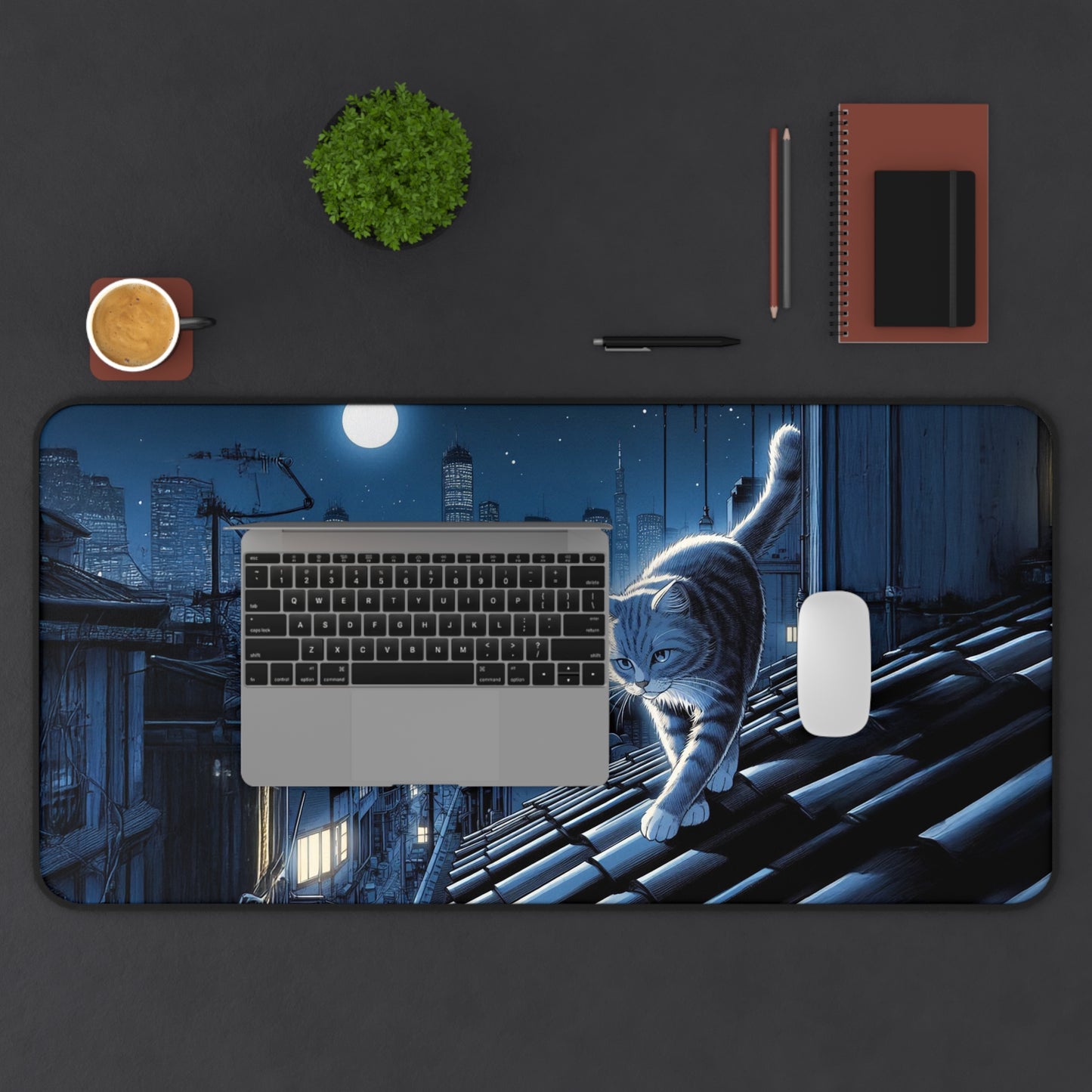 The Last Watcher Gaming Desk Mat