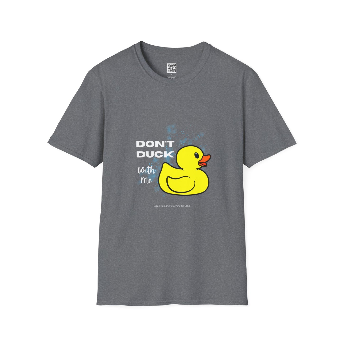 Fun Retro Duck Graphic T-Shirt - 'Don't Duck With Me'