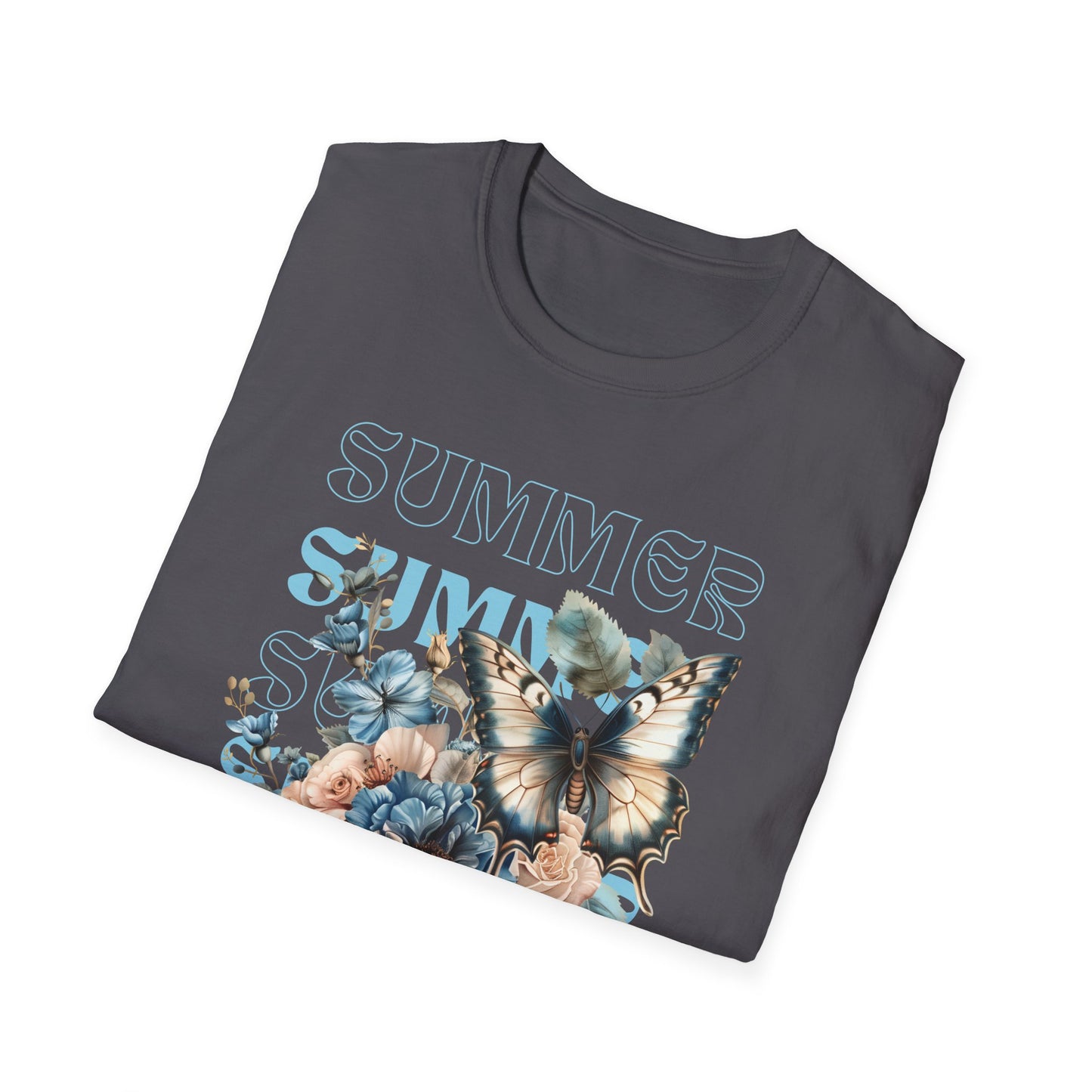 Vibrant Butterfly Tee | Unisex Joyful Summer Shirt