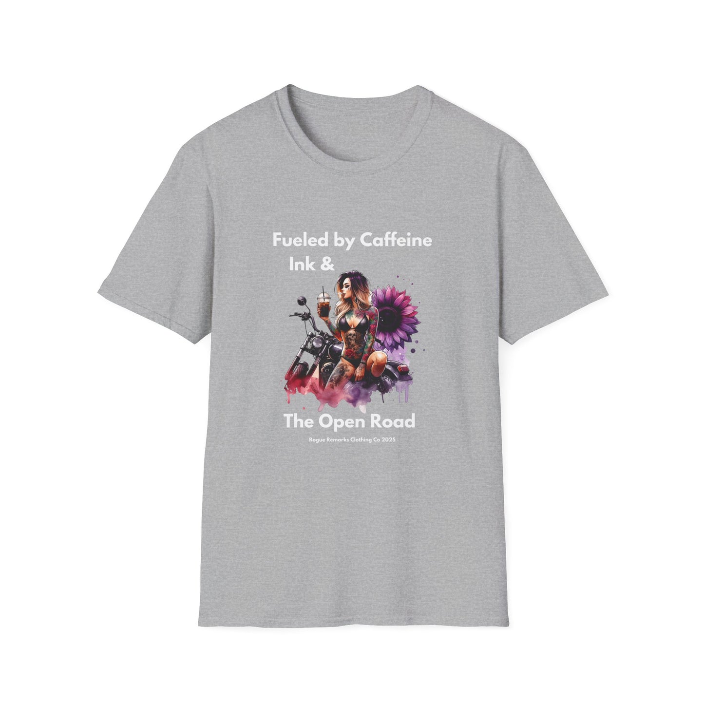Fueled by Caffeine Unisex Softstyle T-Shirt