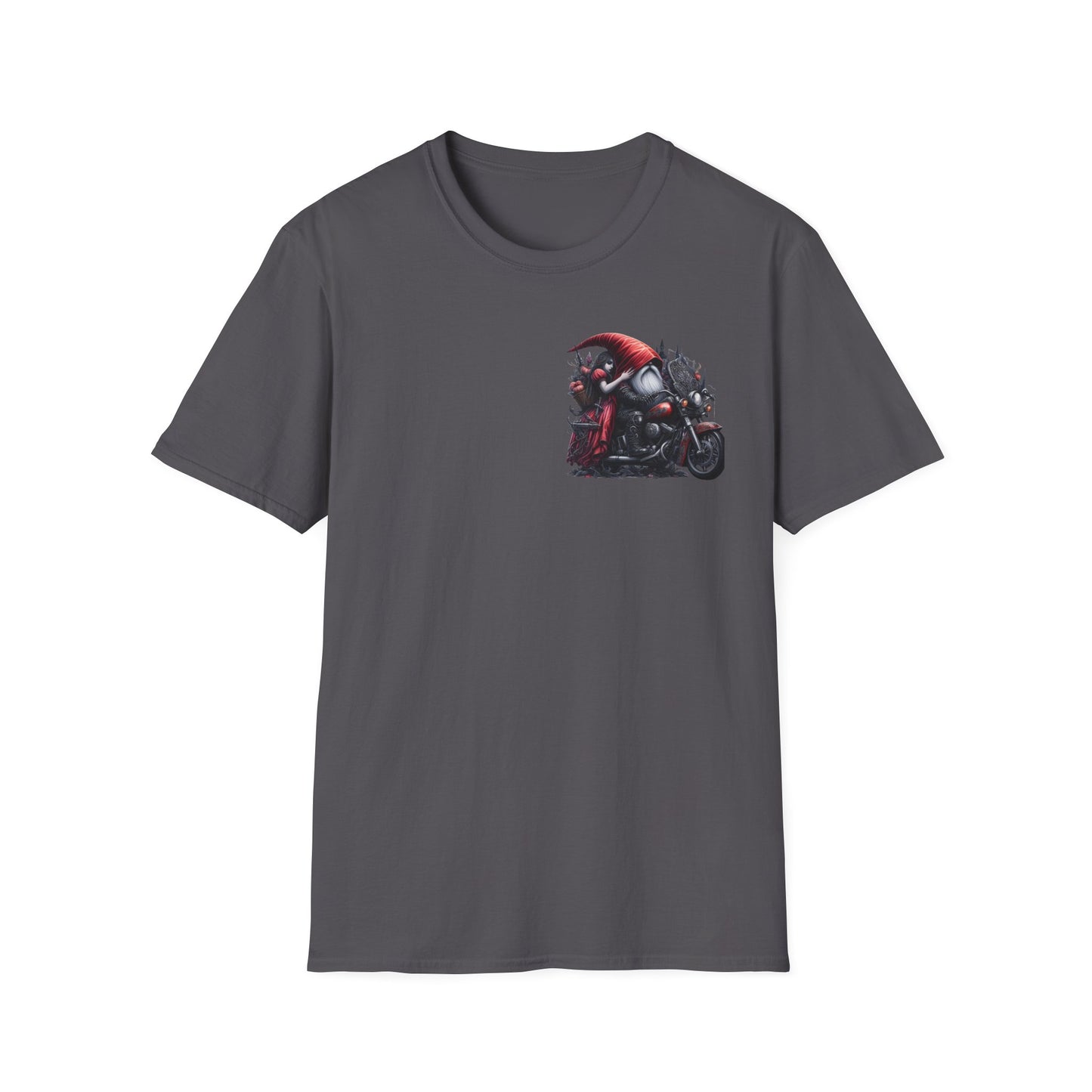 “Riding with My Gnomie” Unisex Softstyle T-Shirt