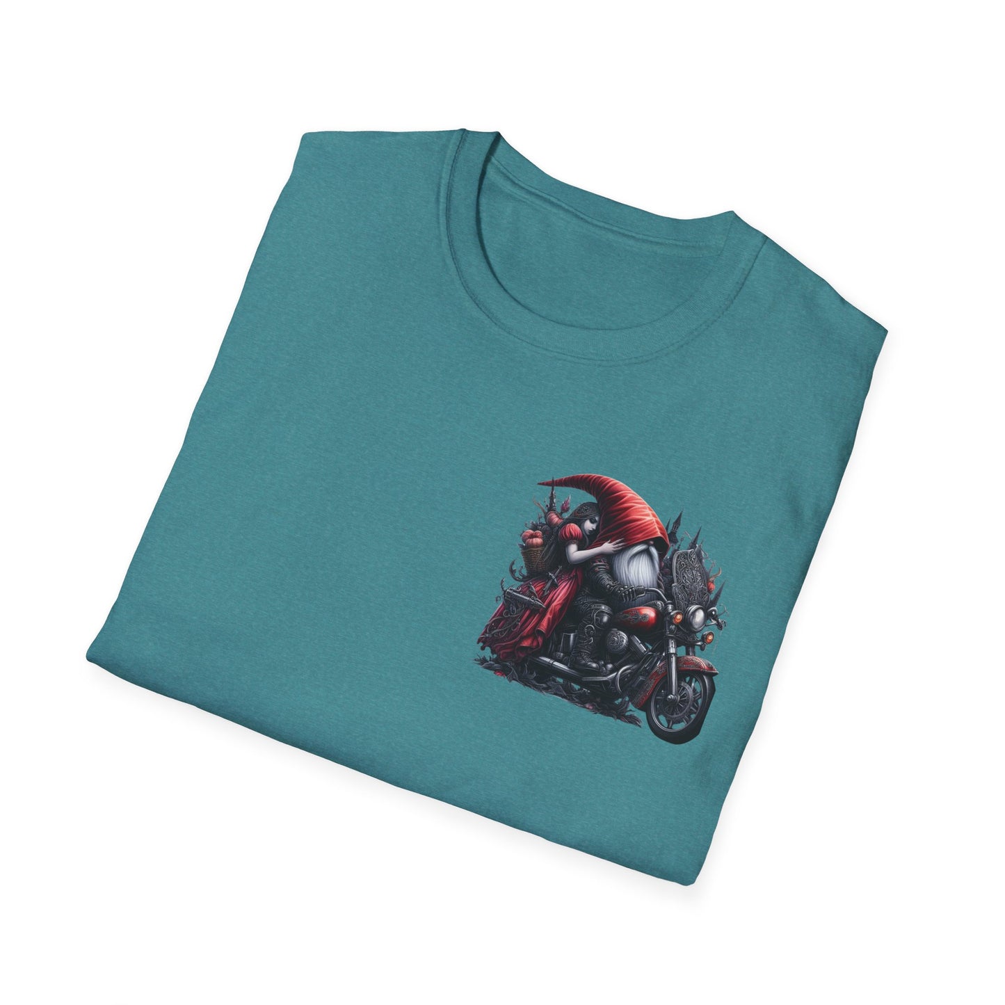 “Riding with My Gnomie” Unisex Softstyle T-Shirt