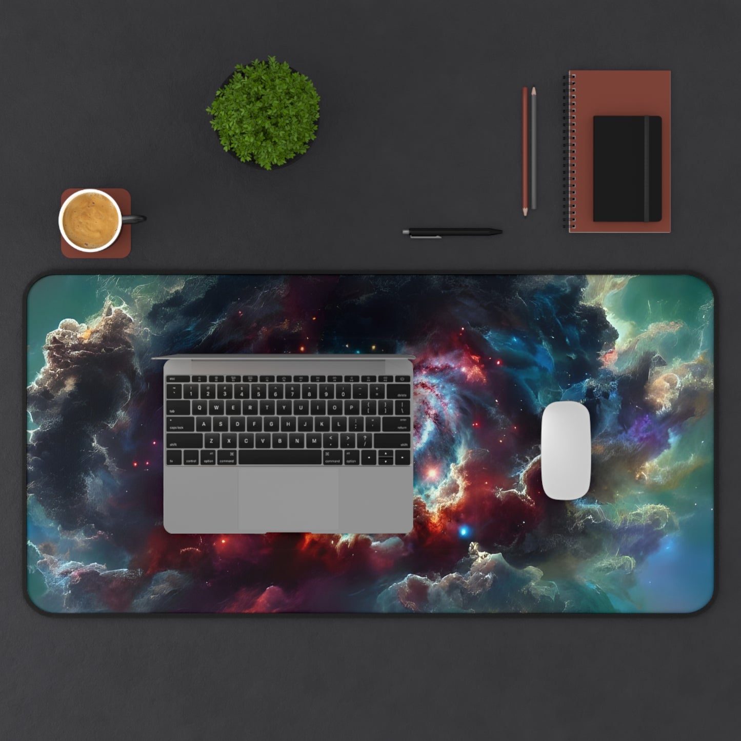 Cradle of the Cosmos Gaming Desk Mat