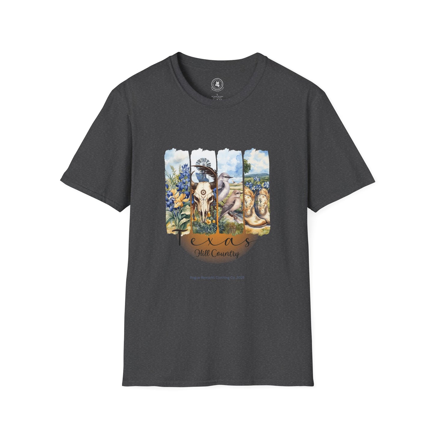 Texas Hill Country Tee – Lone Star Roots Edition Unisex Softstyle Tee