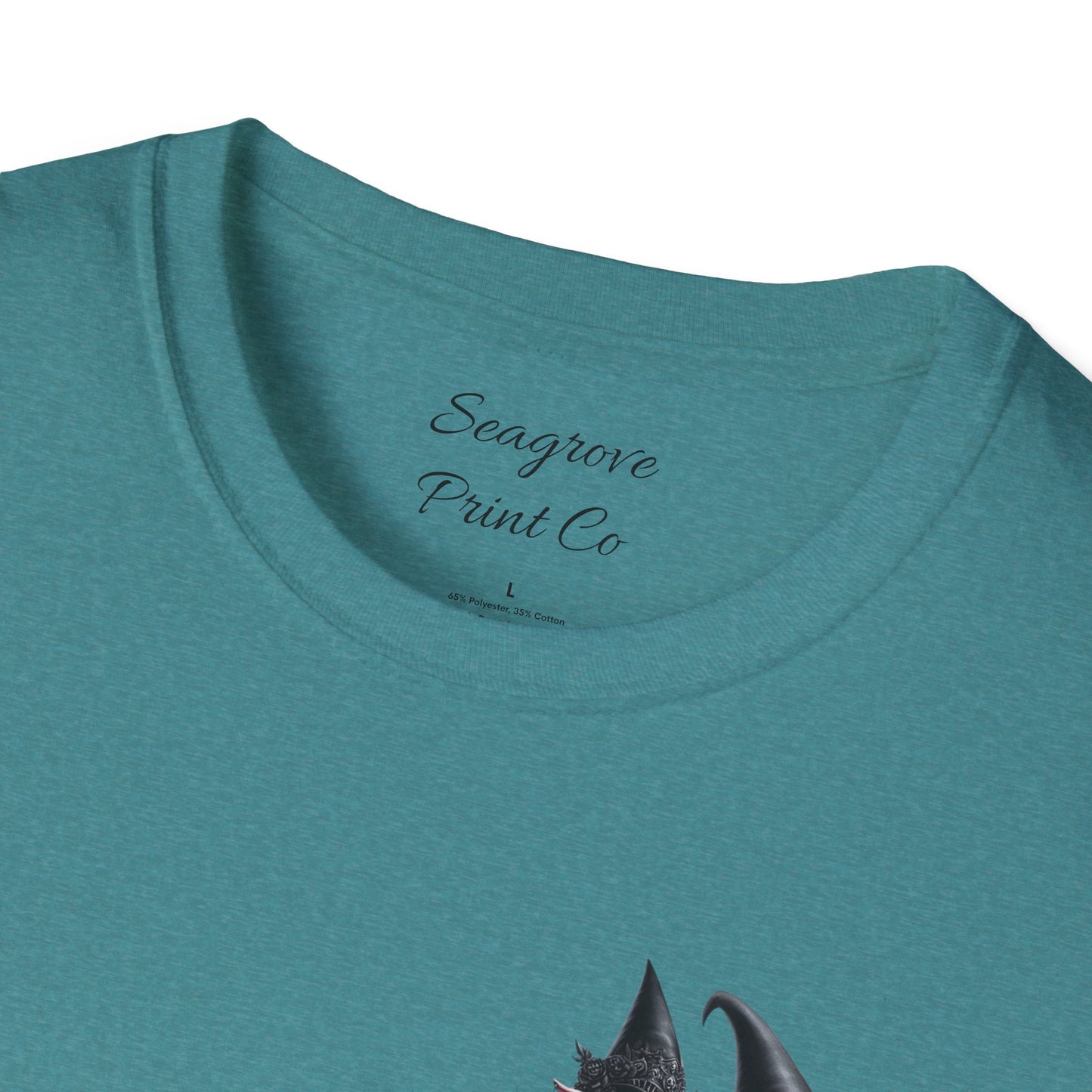 “Gothic Vibes, Midnight Rides” Unisex Softstyle T-Shirt