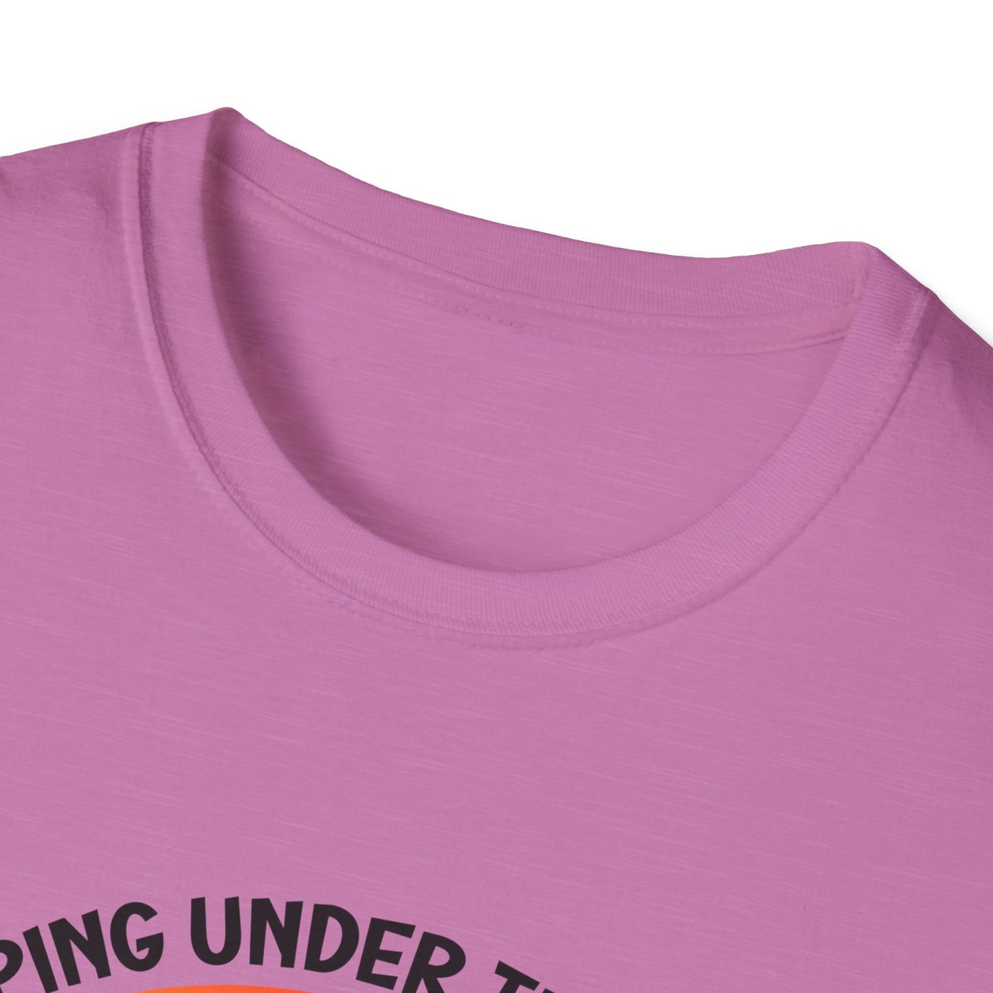 “Camping Under the Stars” Unisex Softstyle T-Shirt