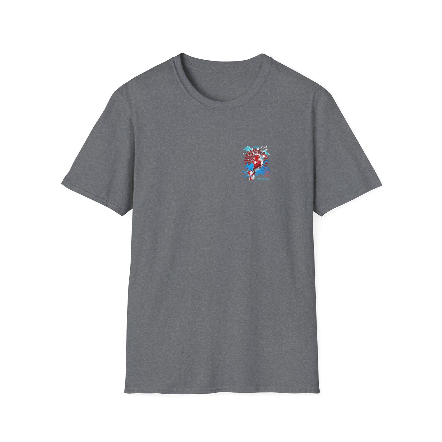 Koi Unisex Softstyle T-Shirt - Japanese Theme
