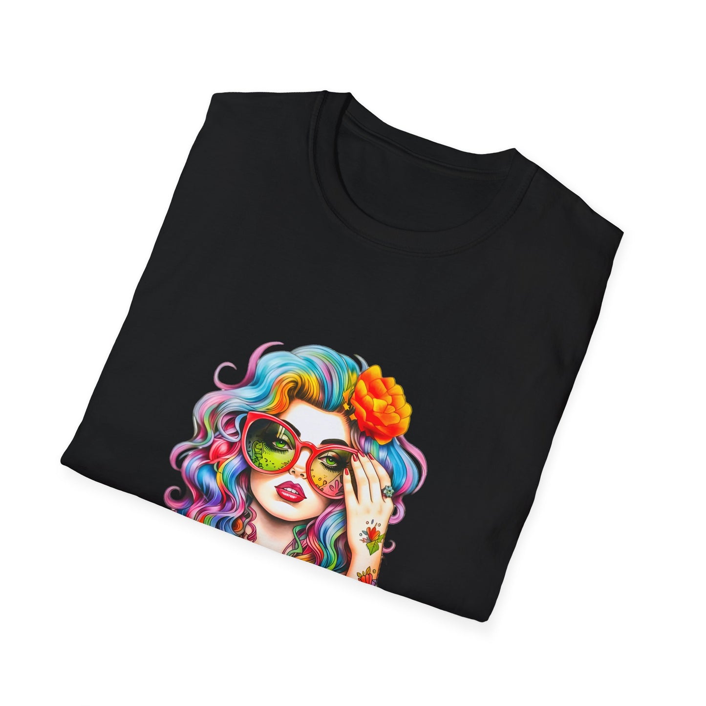 Colorful Boho T-Shirt - 'I See Through Your Bullsh*t'
