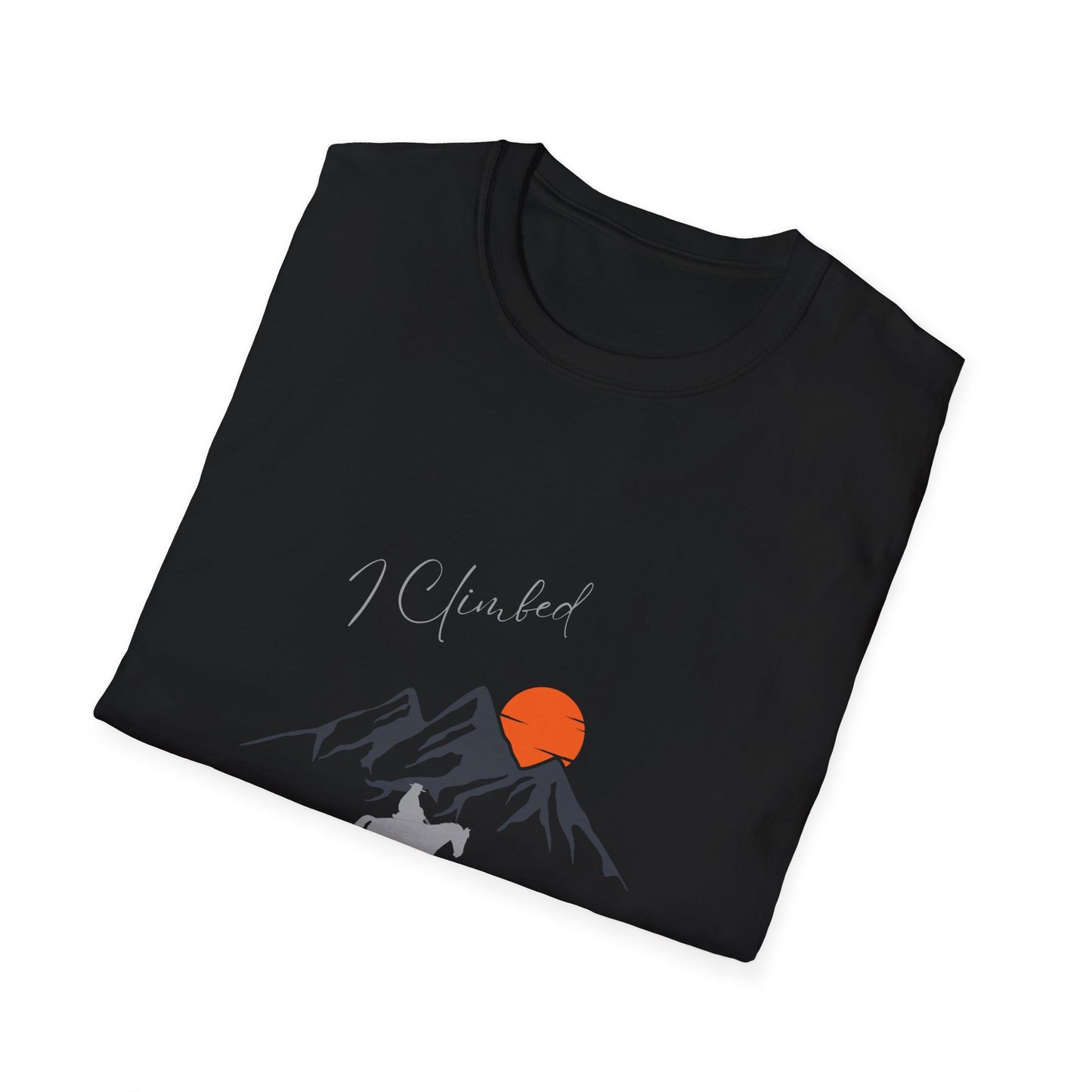 I Climbed Brokeback Mountain Unisex Softstyle T-Shirt