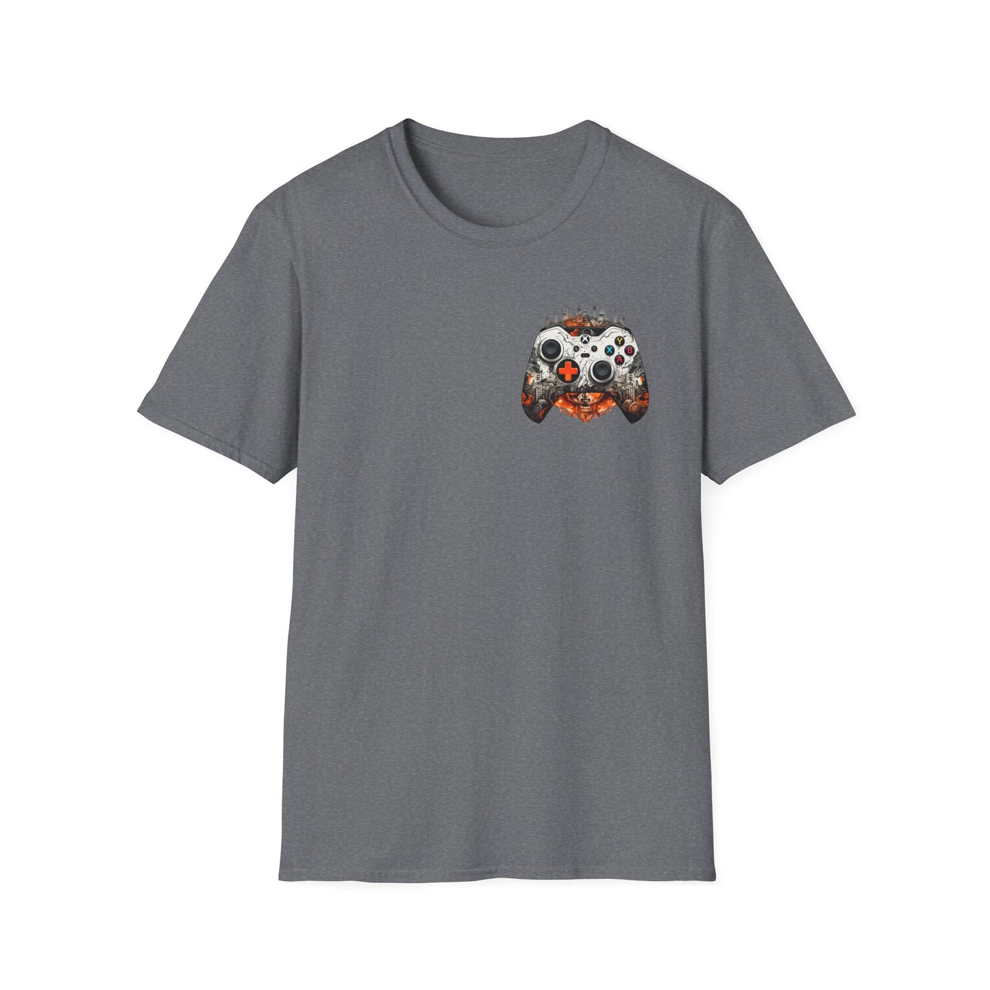Unleash Your Inner Gamer with Our “Play Hard” Unisex Softstyle T-Shirt