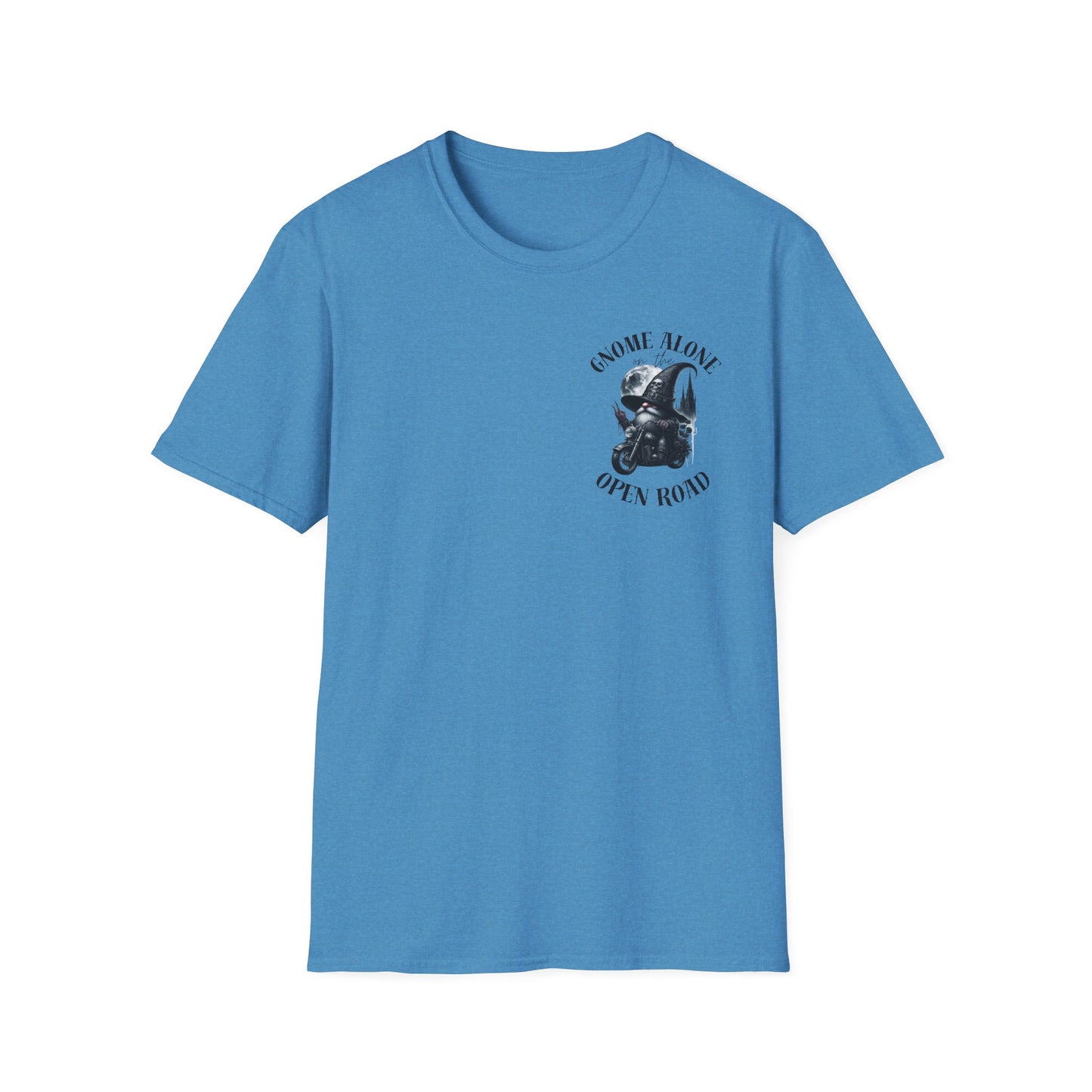 Gnome Alone on the Open Road Unisex Softstyle T-Shirt