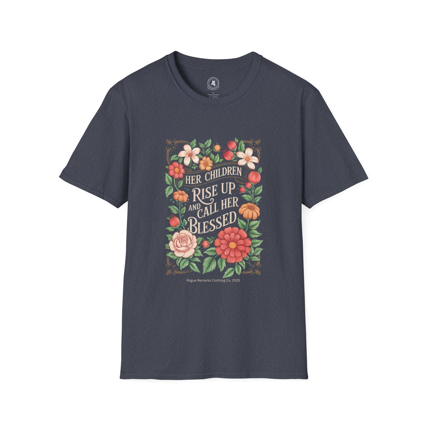 Her Children Call Her Blessed Tee – Legacy Bloom Edition Unisex T-Shirt