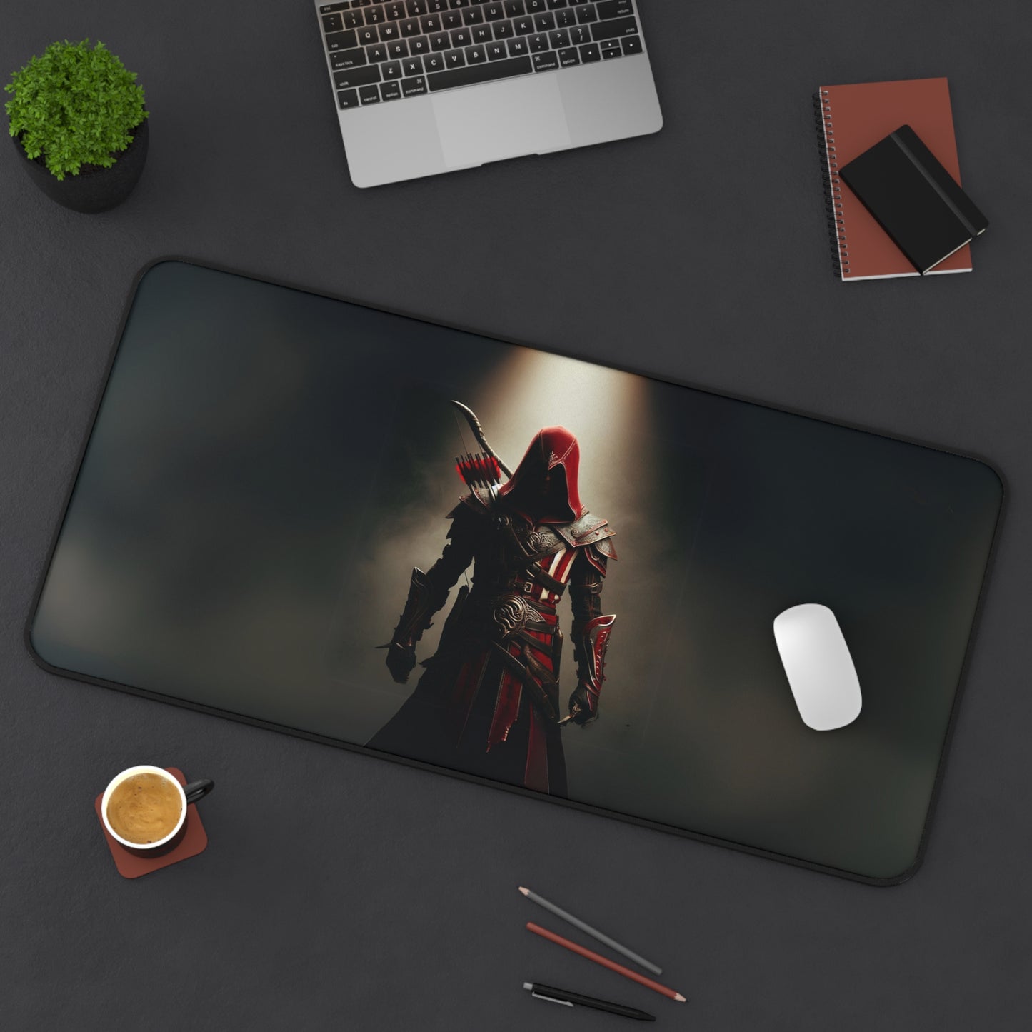 Shadowborn Assassin Gaming Desk Mat
