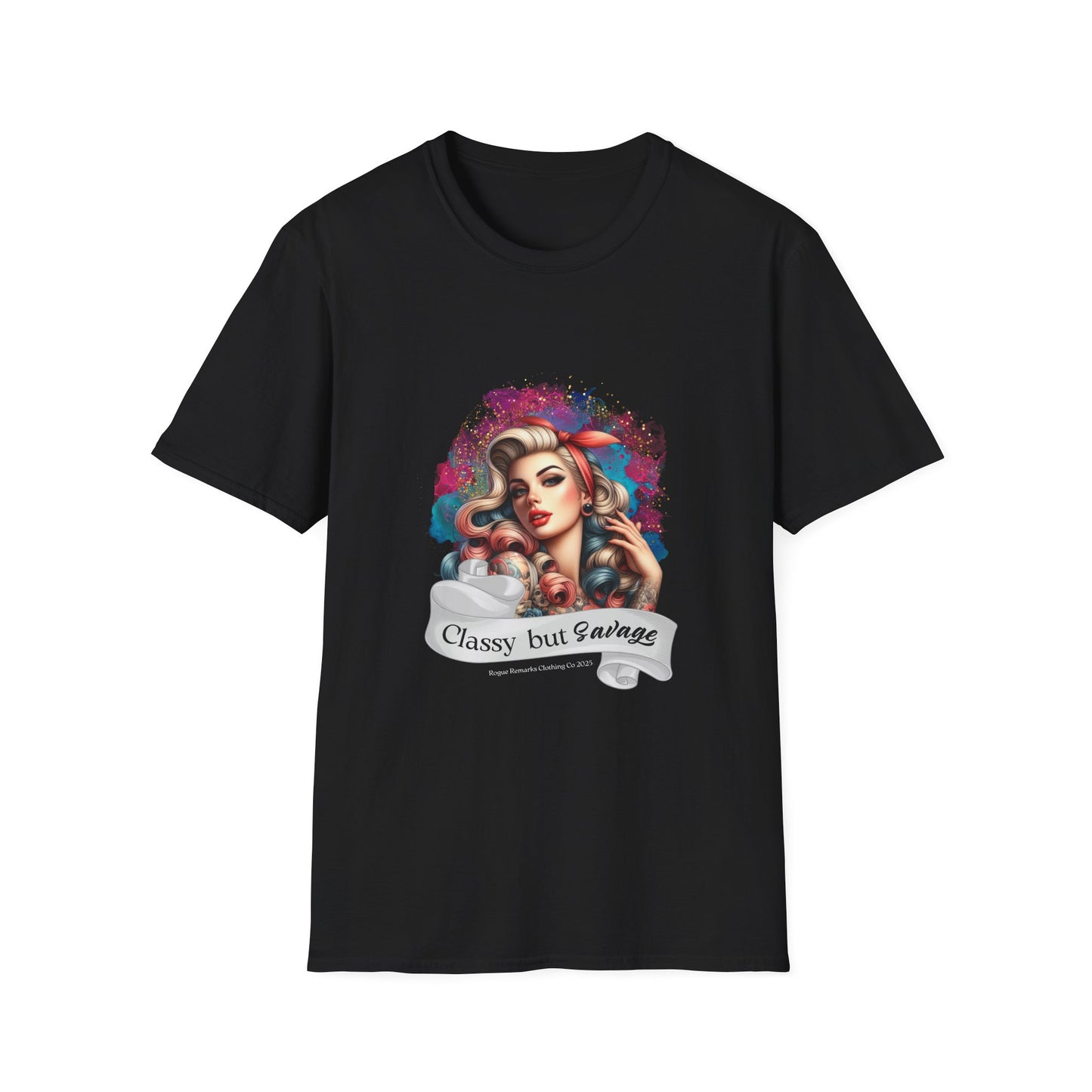 Classy but Savage Unisex Softstyle T-Shirt
