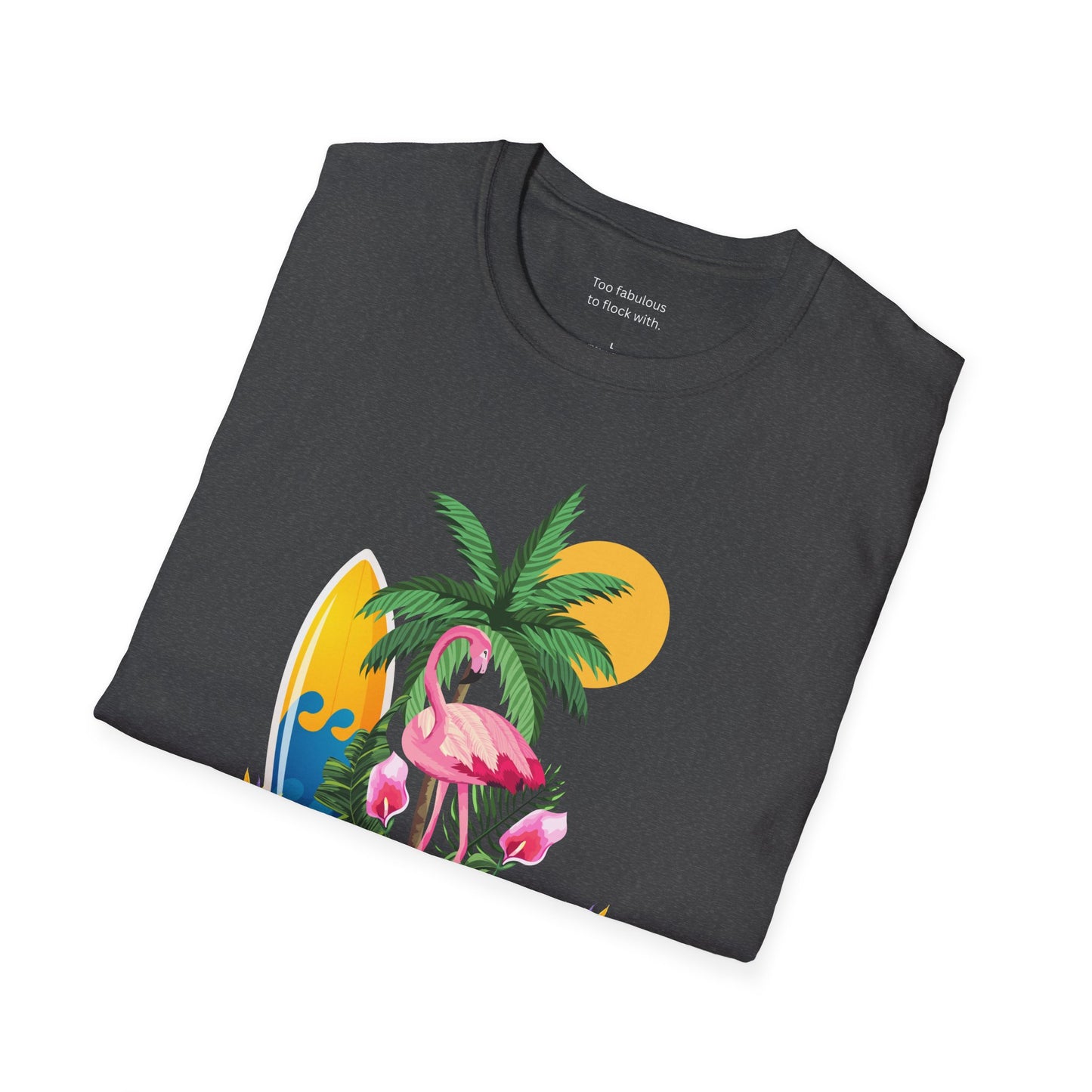 Aloha Summer – Where Sass Meets Sunshine Unisex Softstyle T-Shirt