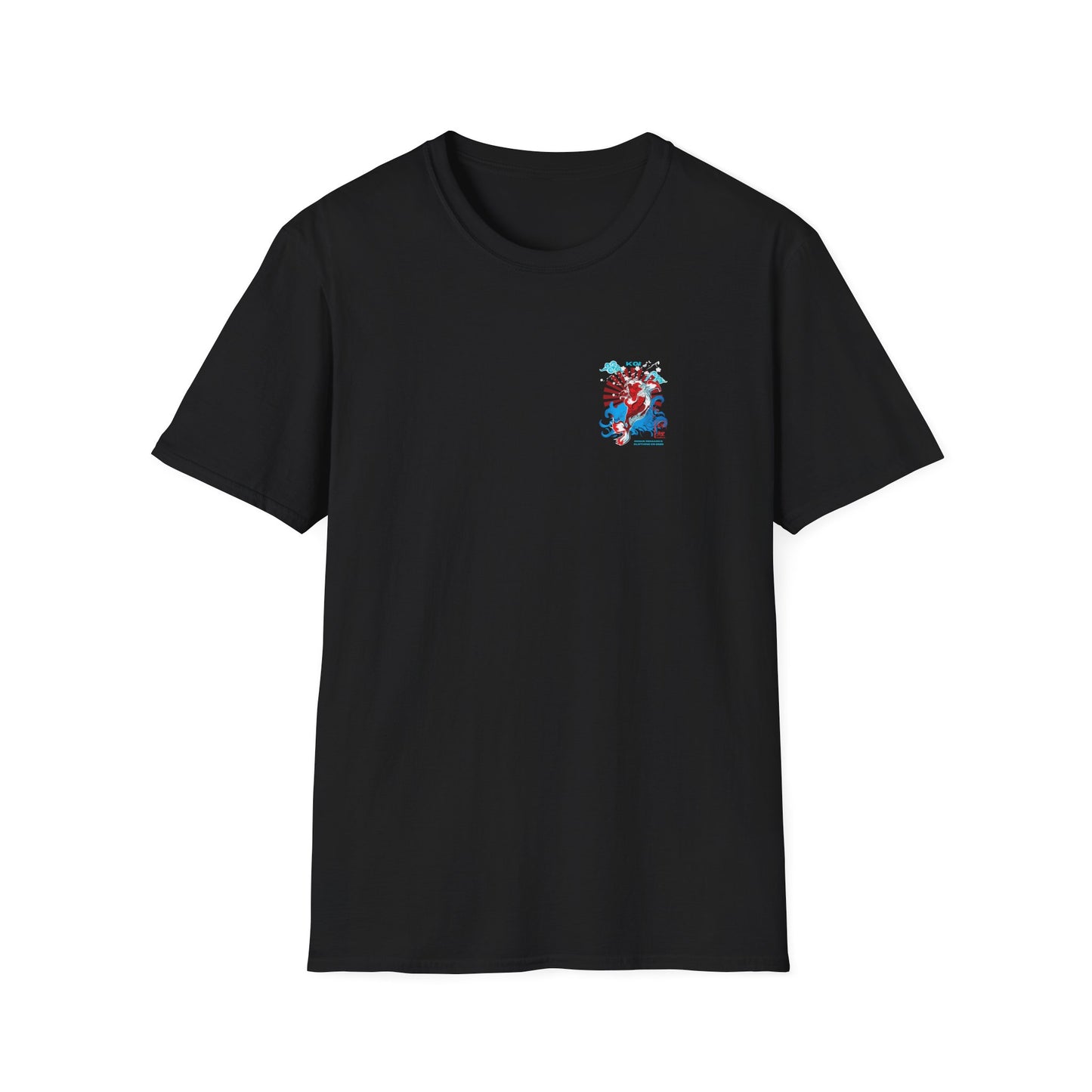 Koi Unisex Softstyle T-Shirt - Japanese Theme