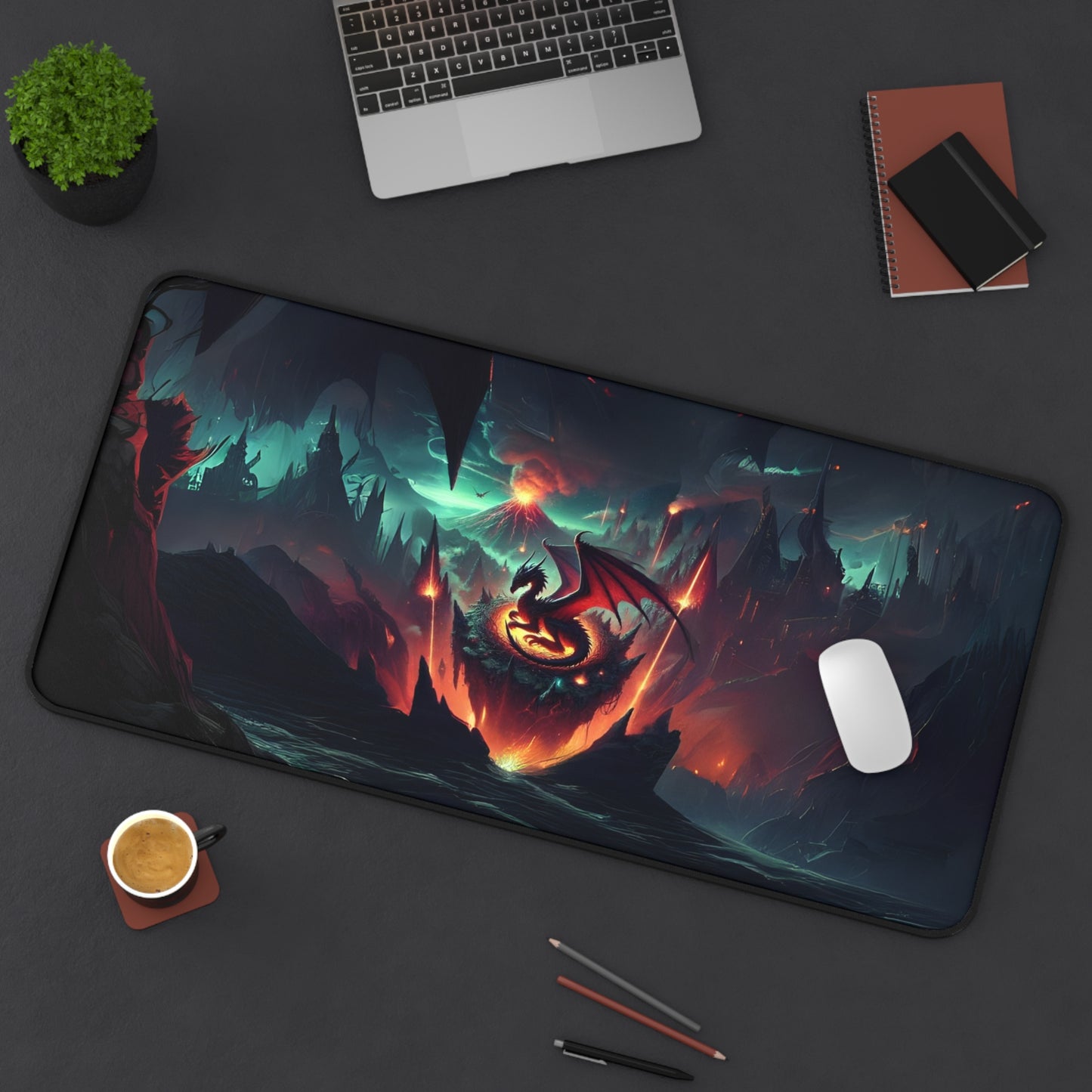 Nest of Fire Gaming Desk Mat