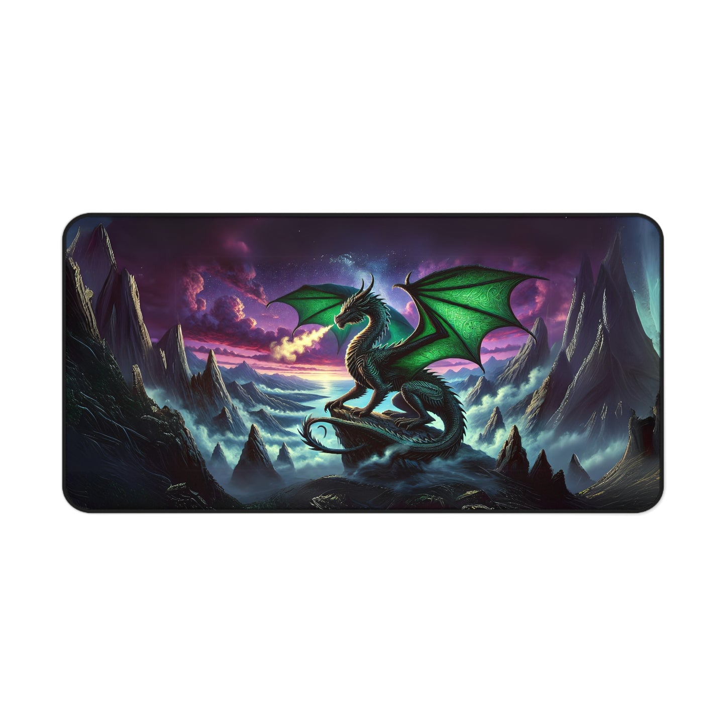 Verdant Sentinel Gaming Desk Mat