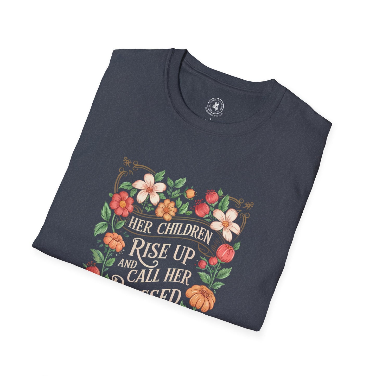 Her Children Call Her Blessed Tee – Legacy Bloom Edition Unisex T-Shirt