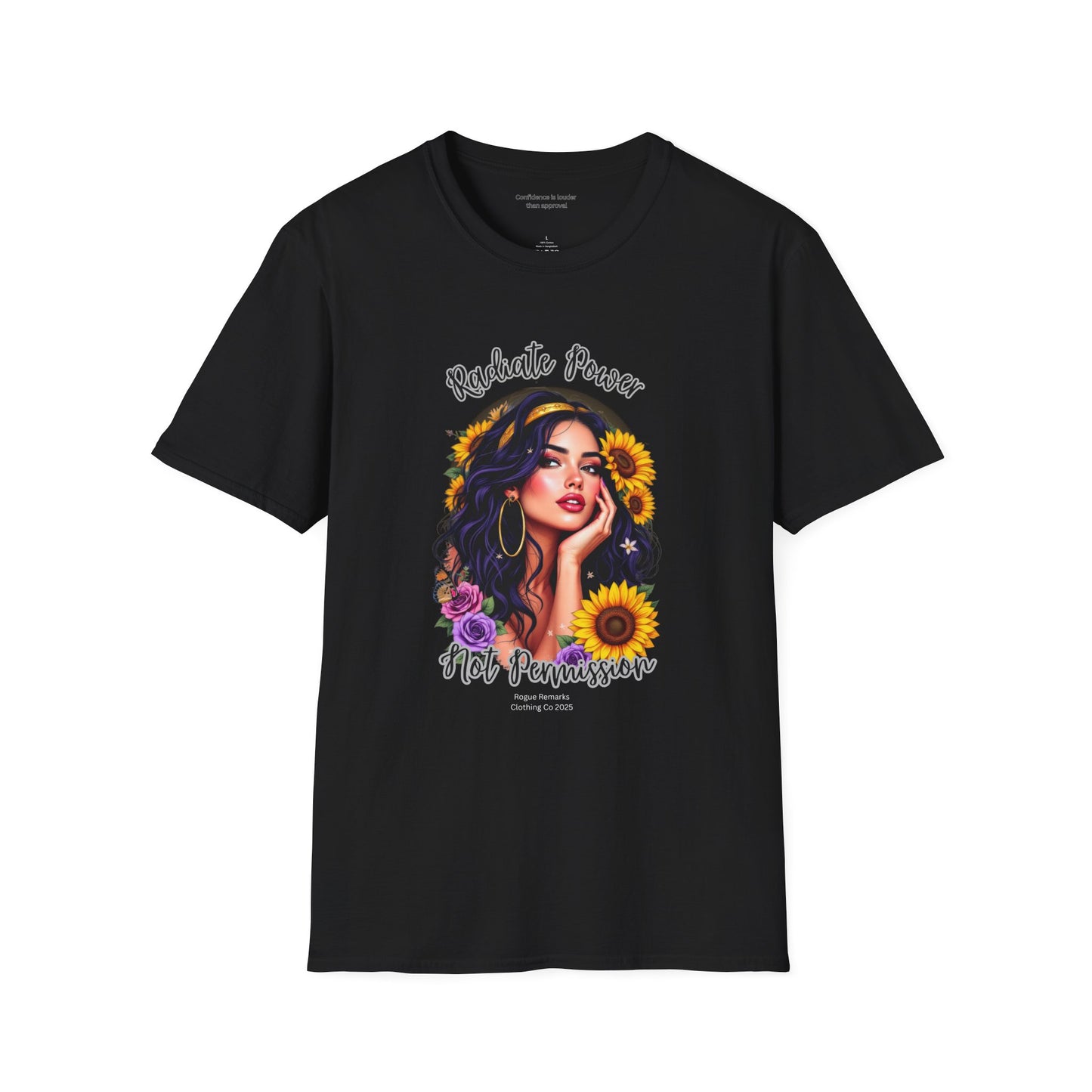 Radiate Power, Not Permission Unisex Softstyle T-Shirt