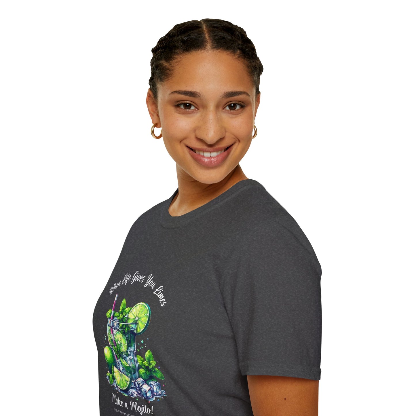When Life Gives You Limes… Make a Mojito! Unisex Softstyle T-Shirt