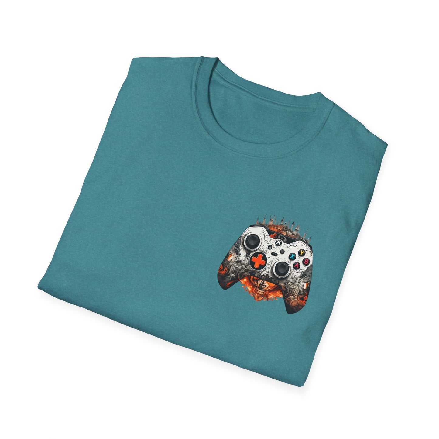 Unleash Your Inner Gamer with Our “Play Hard” Unisex Softstyle T-Shirt