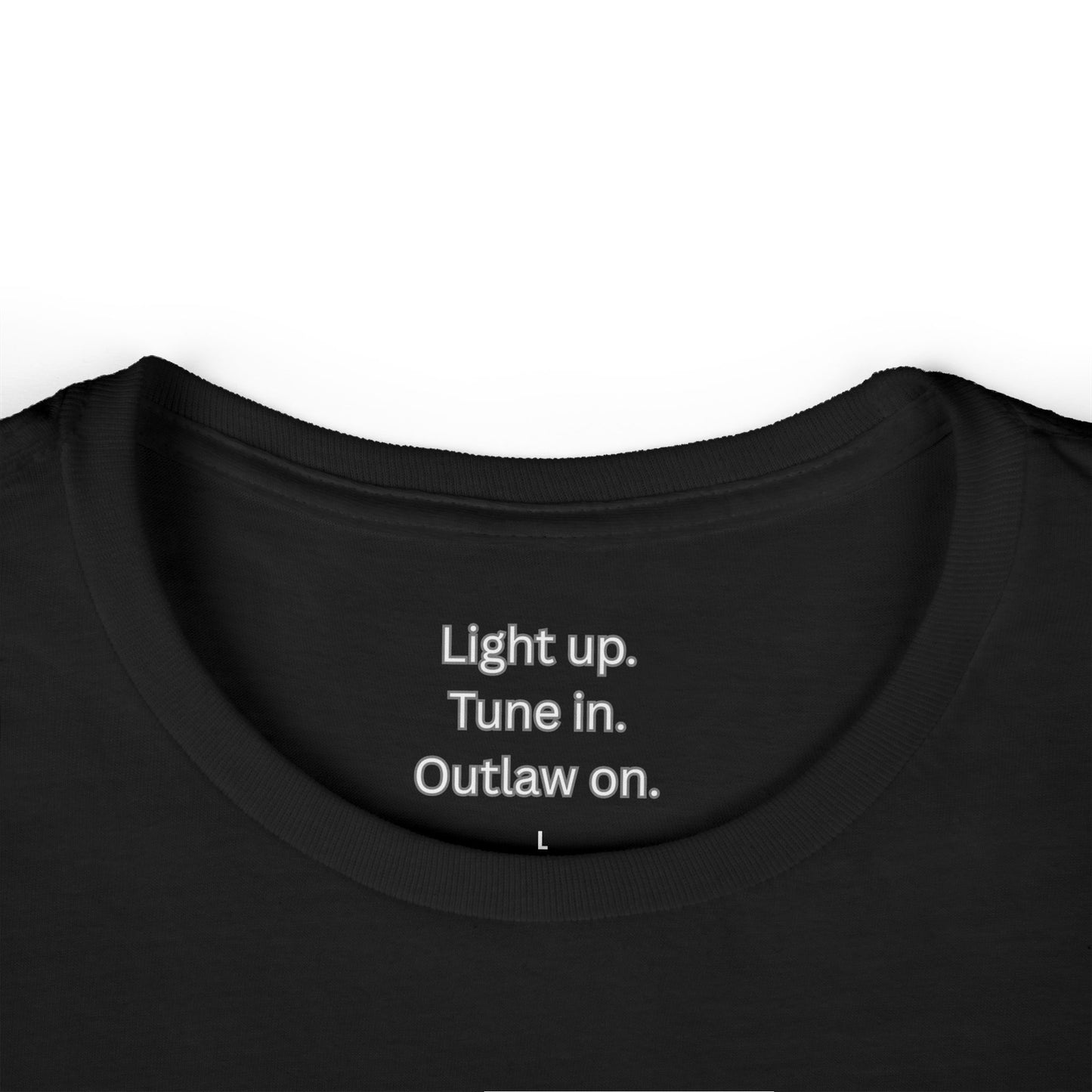 Take a Toke and Play Some Outlaw Country Women’s Softstyle Tee