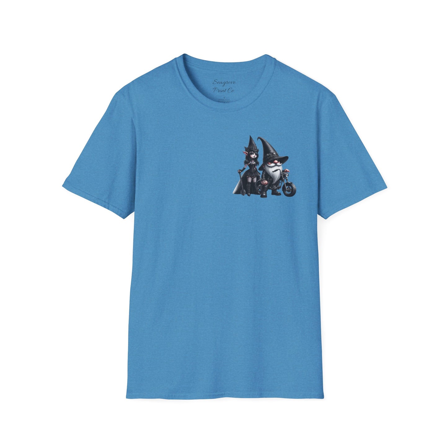 “Gothic Vibes, Midnight Rides” Unisex Softstyle T-Shirt