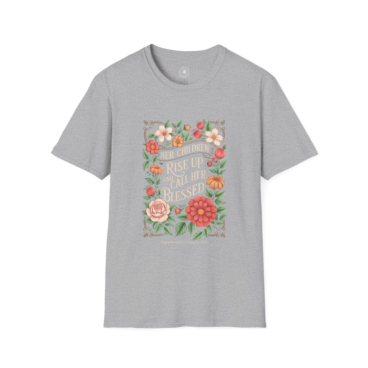 Her Children Call Her Blessed Tee – Legacy Bloom Edition Unisex T-Shirt