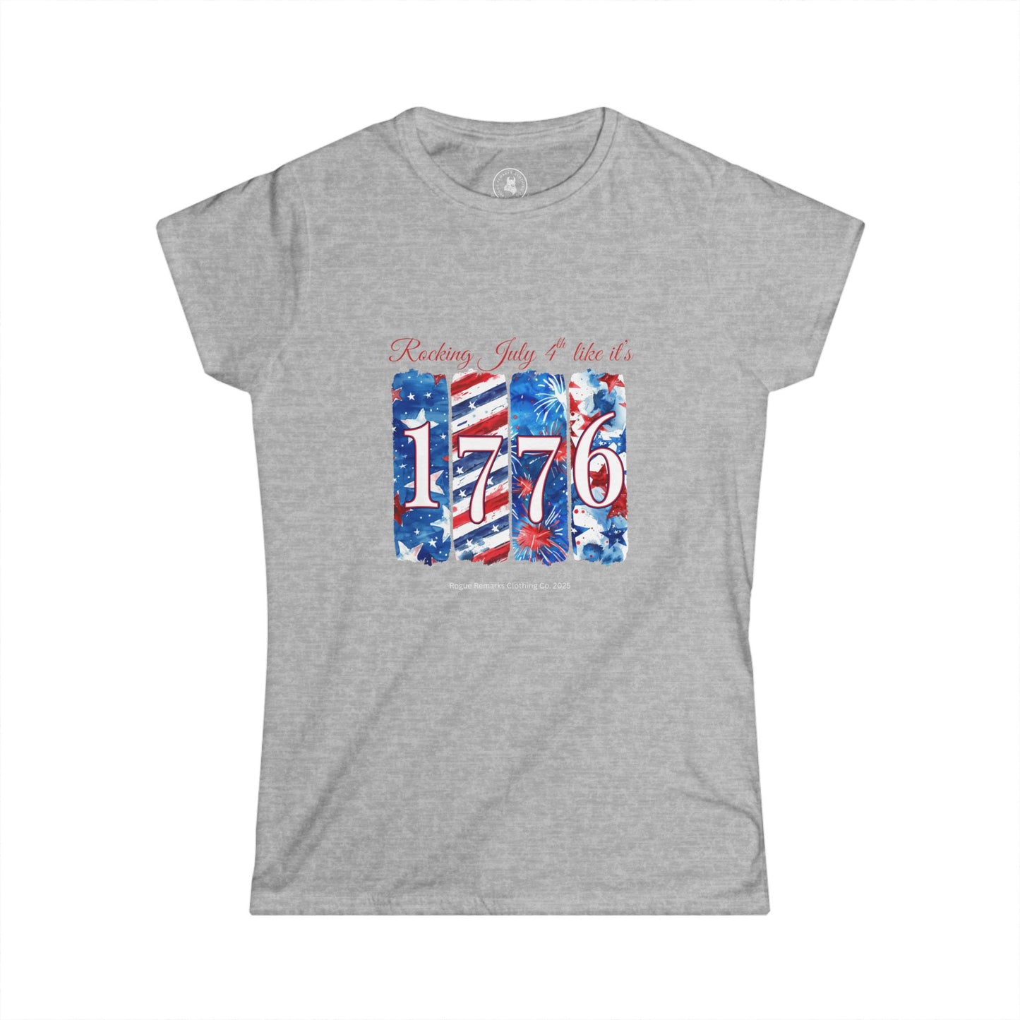 Rocking July 4th Like It’s 1776 Women's Softstyle Tee